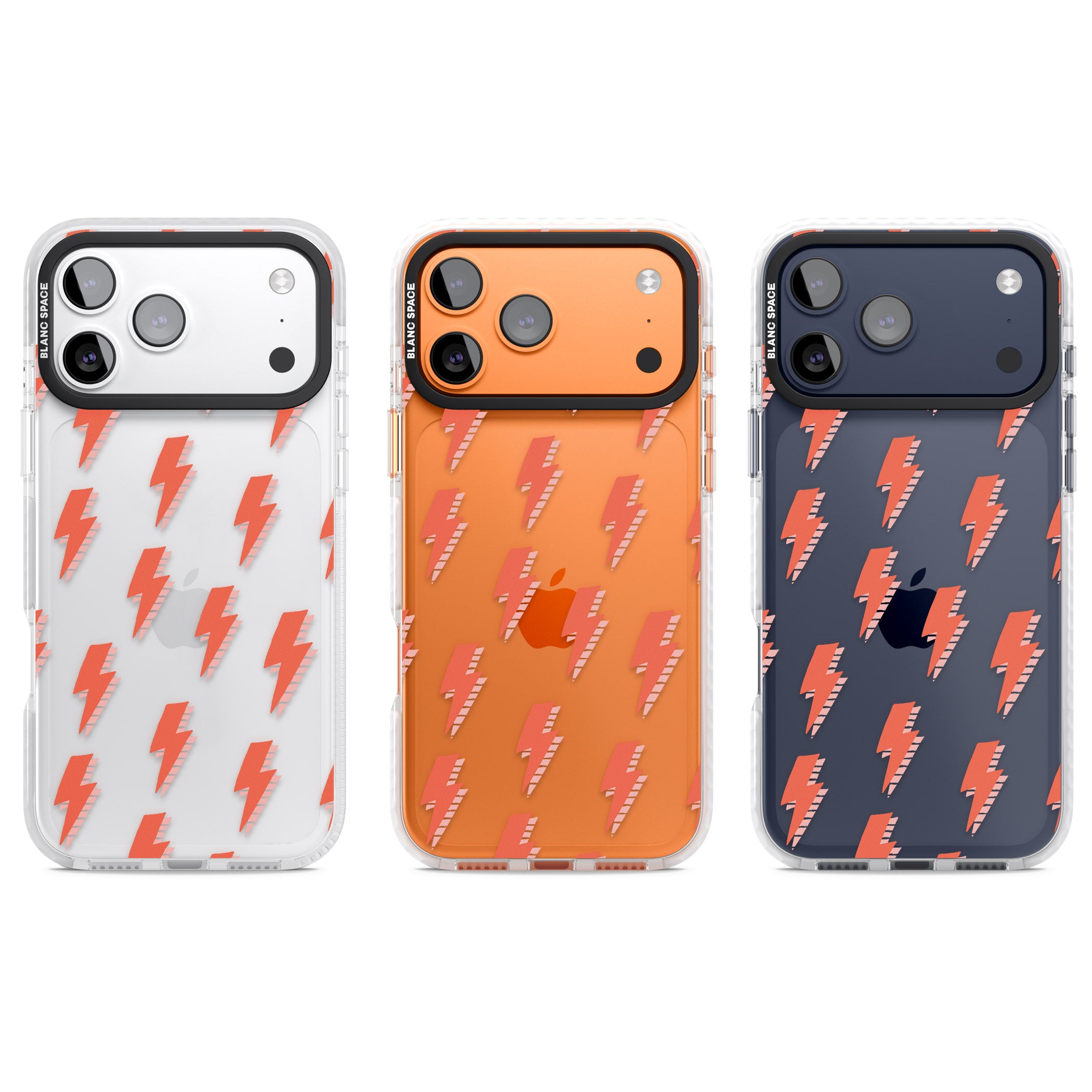 Pop Lightning iPhone 17 Pro Impact Clear Phone Case APT Impact Protection