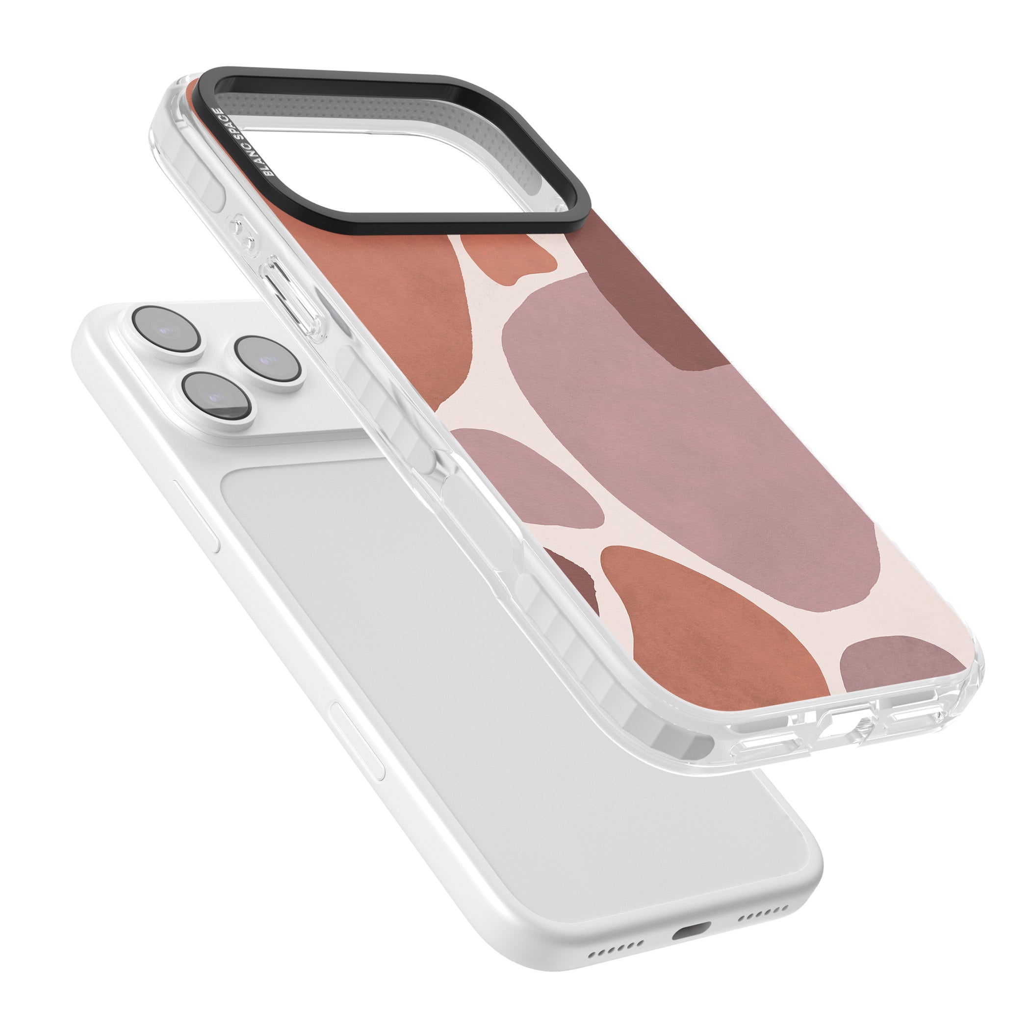 Terra Abstract iPhone 17 Pro Impact Pro Clear Phone Case Colours