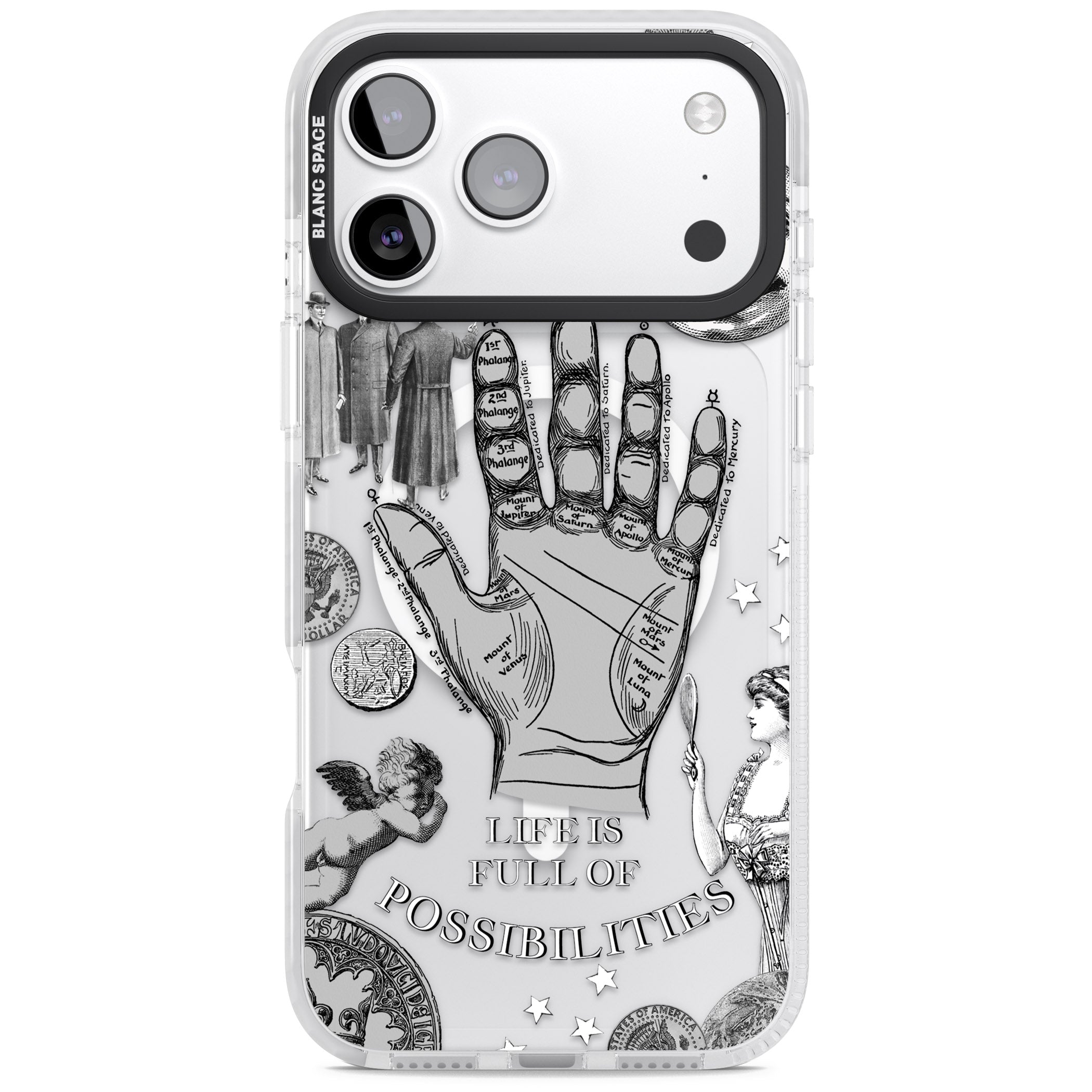 Life Is Full Of Possibilities iPhone 17 Pro Impact Pro Clear Phone Case