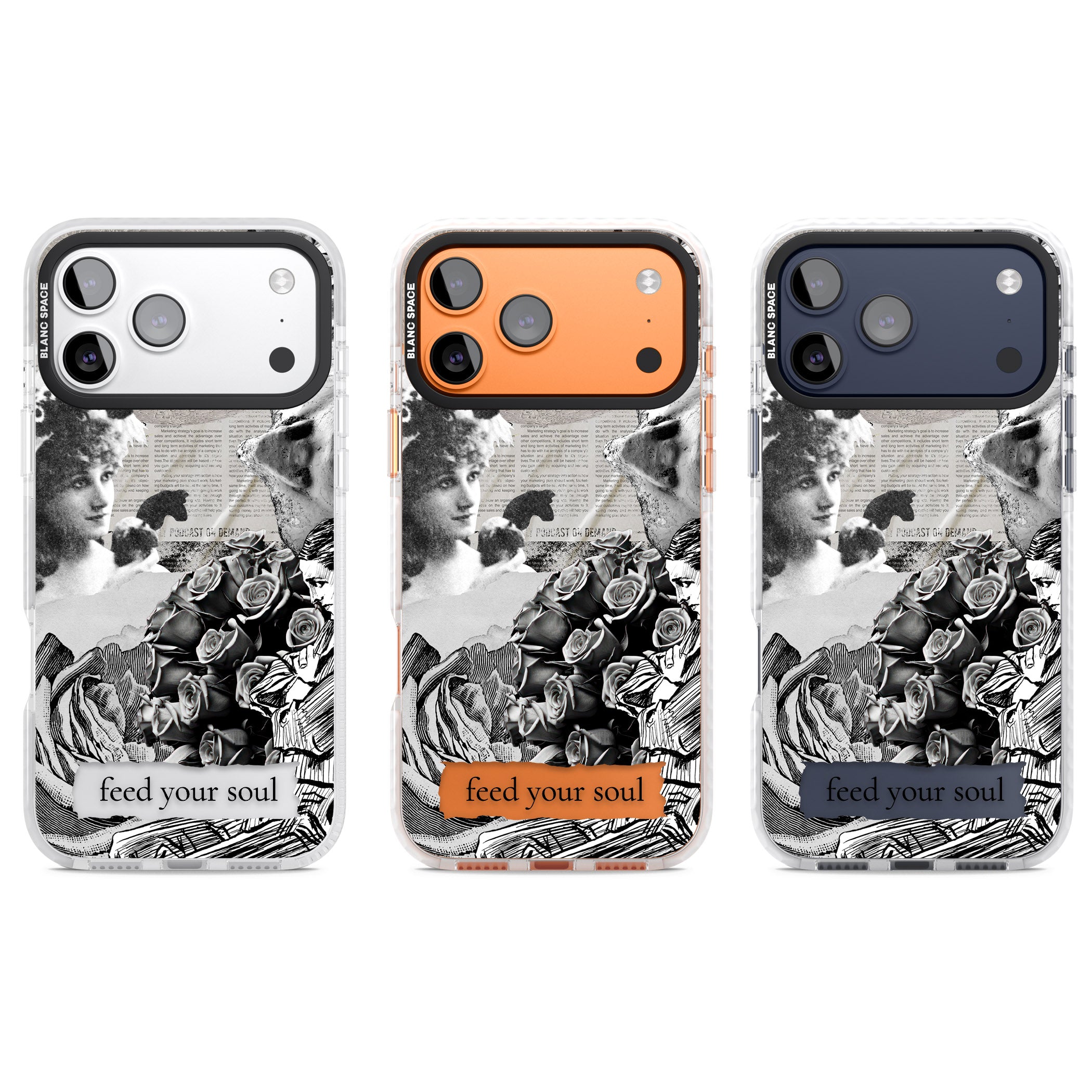 Feed Your Soul iPhone 17 Pro Impact Pro Clear Phone Case APT Impact Protection