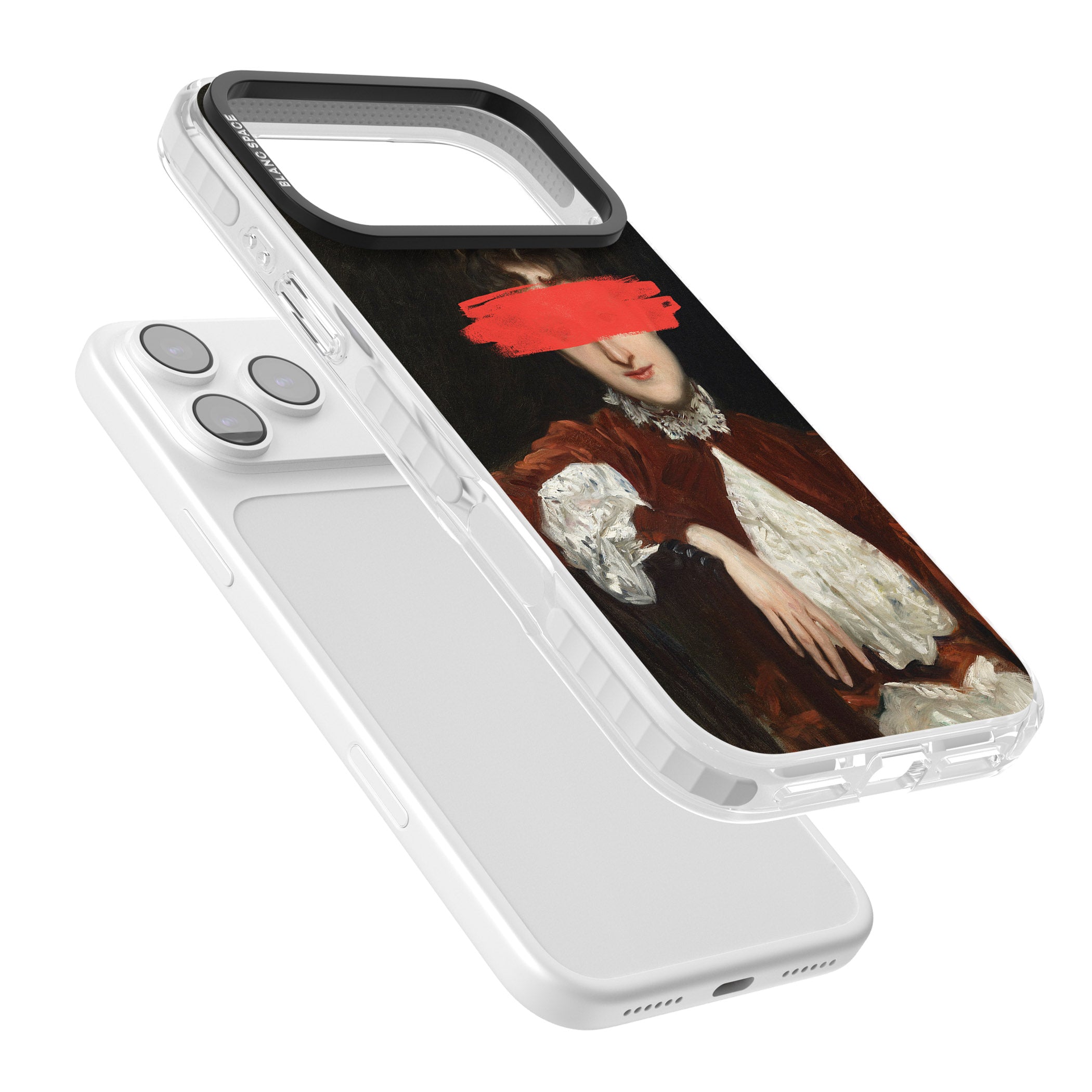 Paint Stroke iPhone 17 Pro Impact Pro Clear Phone Case Colours