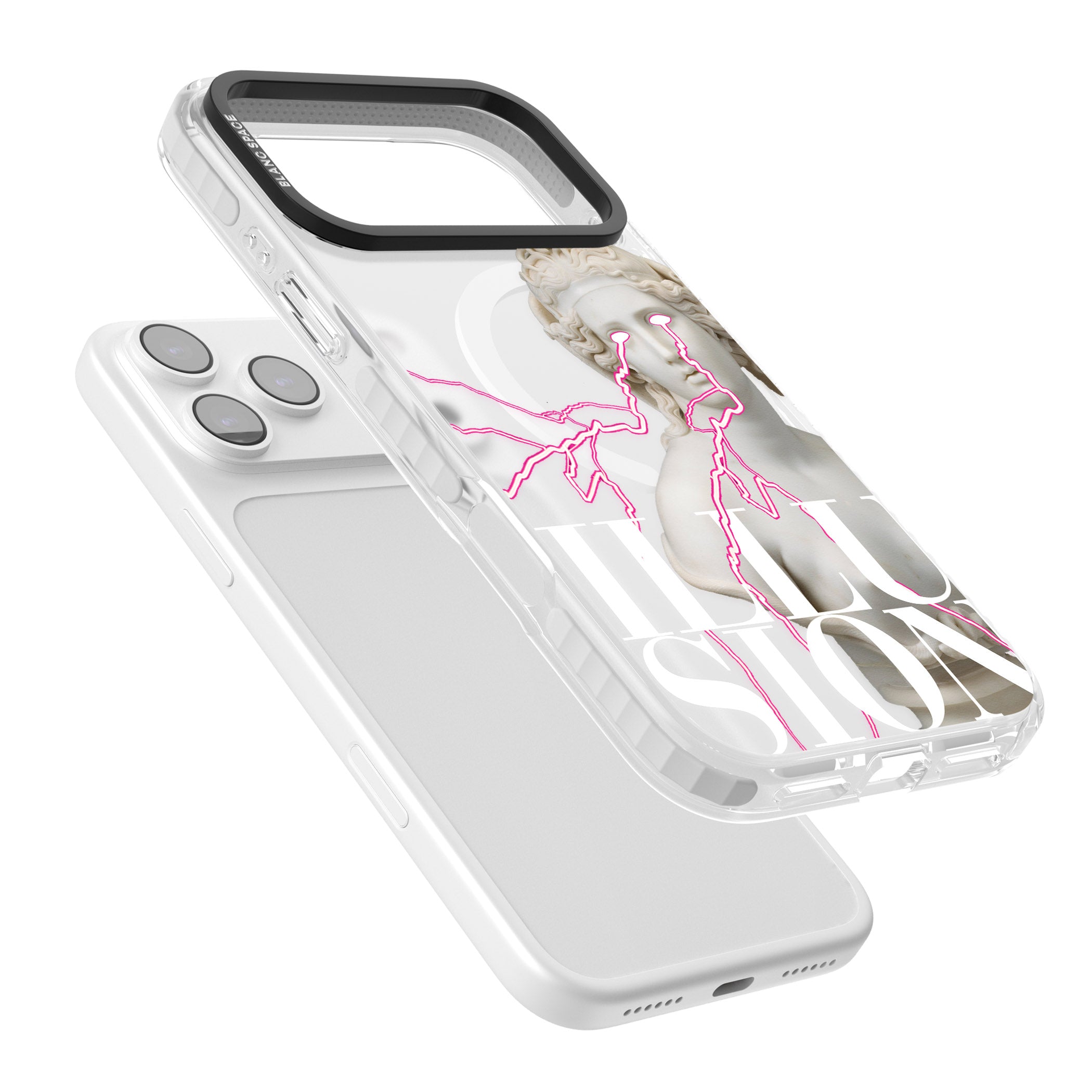 Illusion iPhone 17 Pro Impact Pro Clear Phone Case Colours