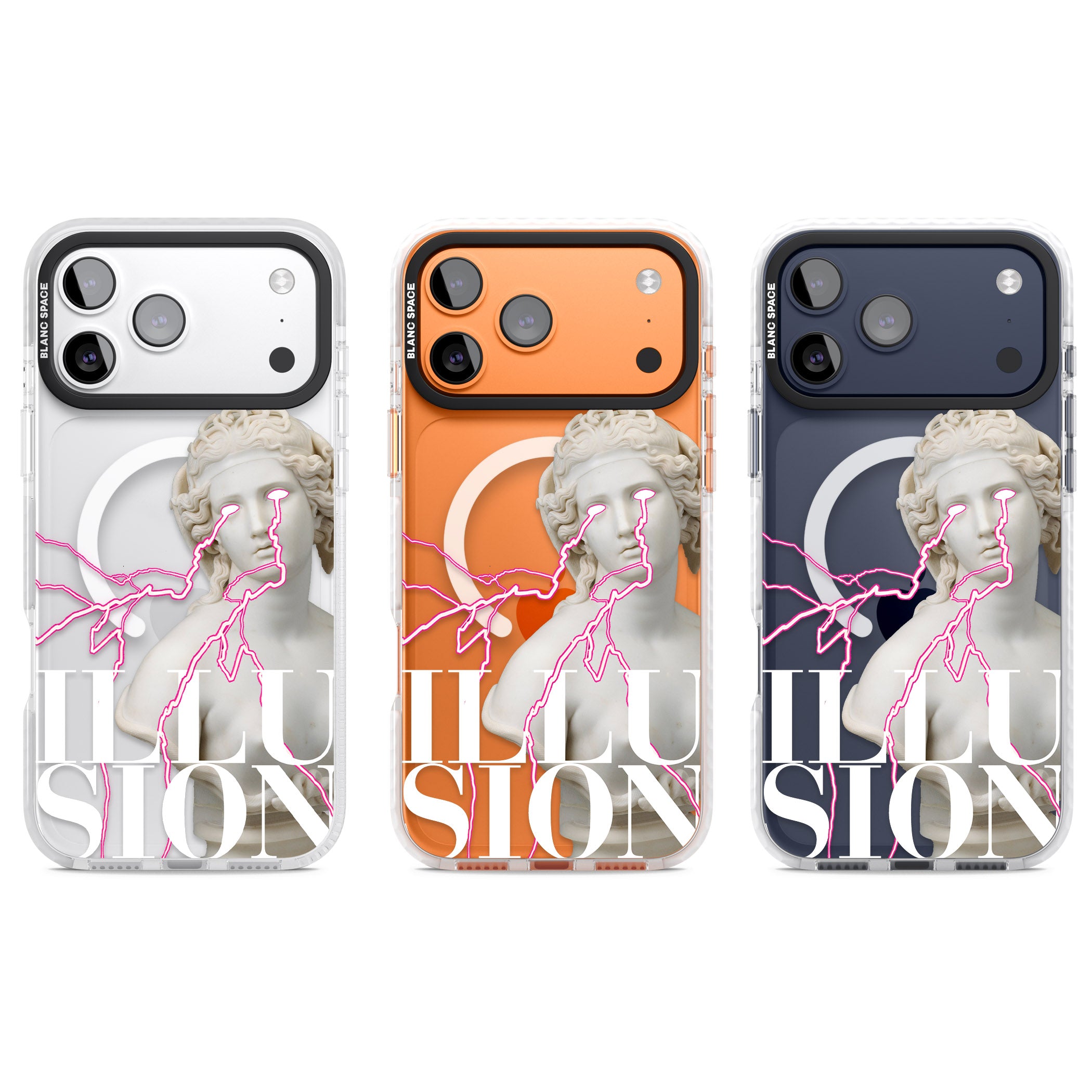 Illusion iPhone 17 Pro Impact Pro Clear Phone Case APT Impact Protection