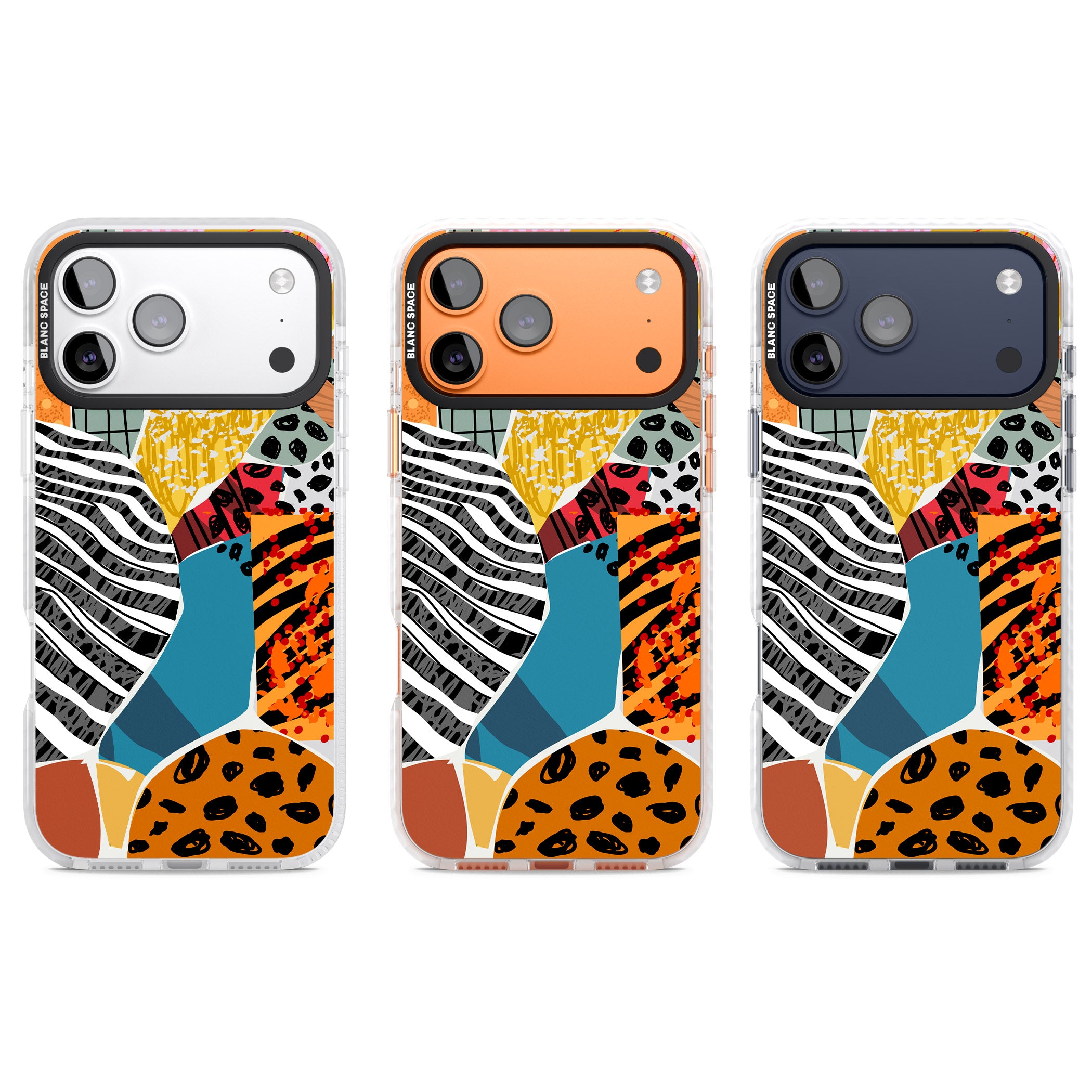 Print Passion iPhone 17 Pro Impact Pro Clear Phone Case APT Impact Protection