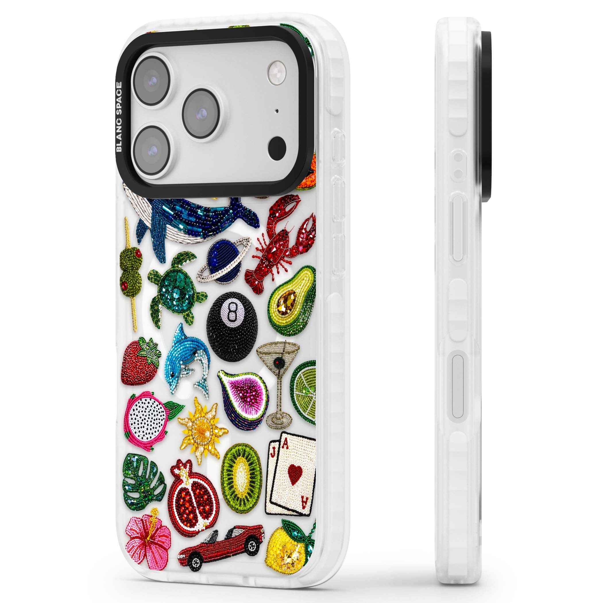 Beaded Mix cute iPhone case | Impact Magsafe case for iPhone 17 Pro, iPhone 17 Pro Max