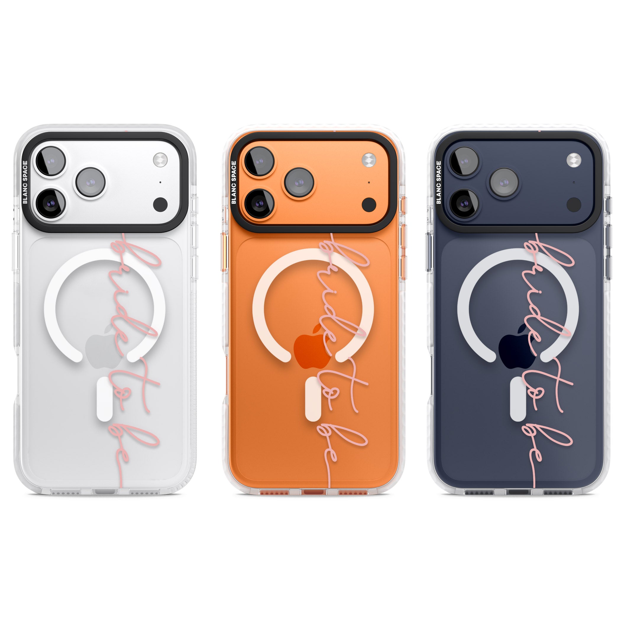 Bride To Be iPhone 17 Pro Impact Pro Clear Phone Case APT Impact Protection