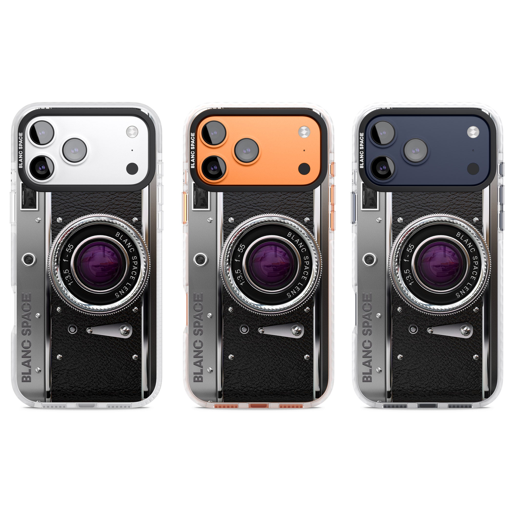 Vintage Retro Classic Camera iPhone 17 Pro Impact Pro Clear Phone Case APT Impact Protection