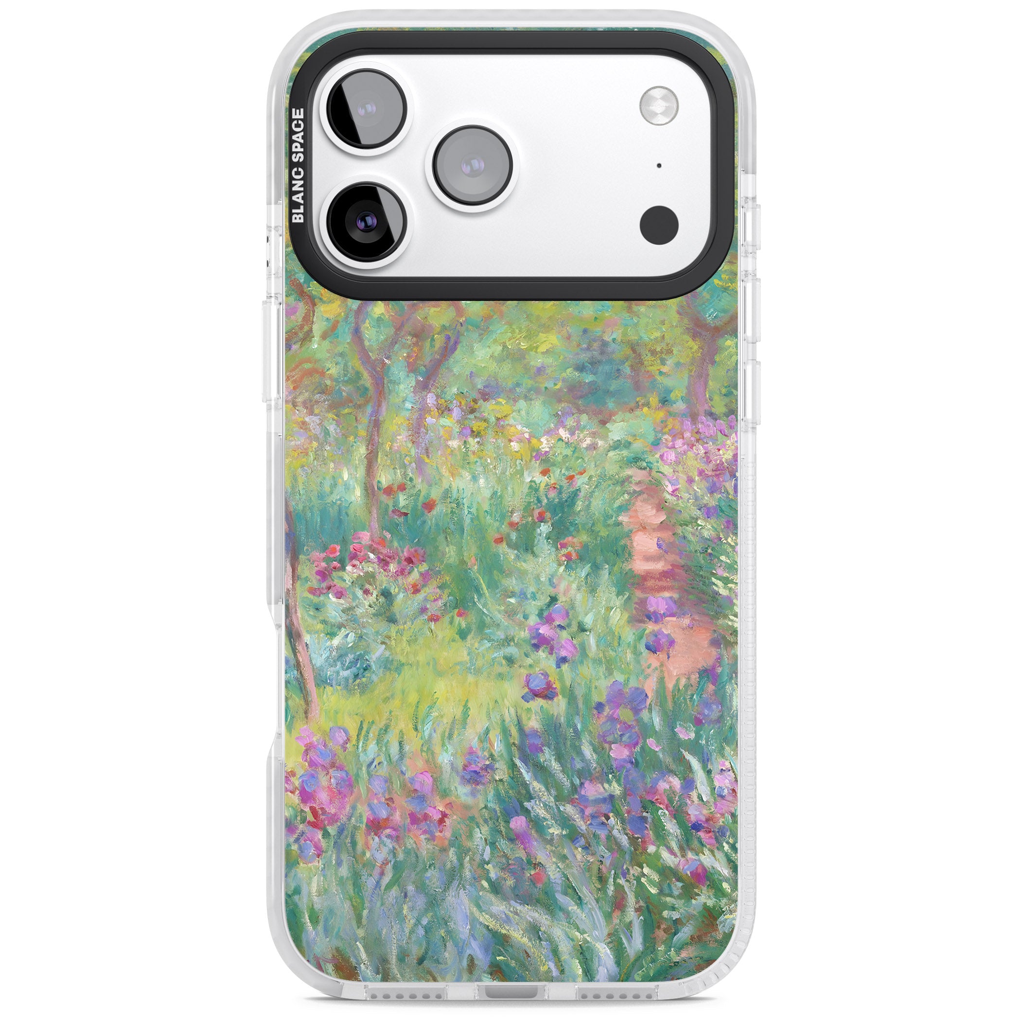 Garden in Giverny iPhone 17 Pro Impact Pro Clear Phone Case