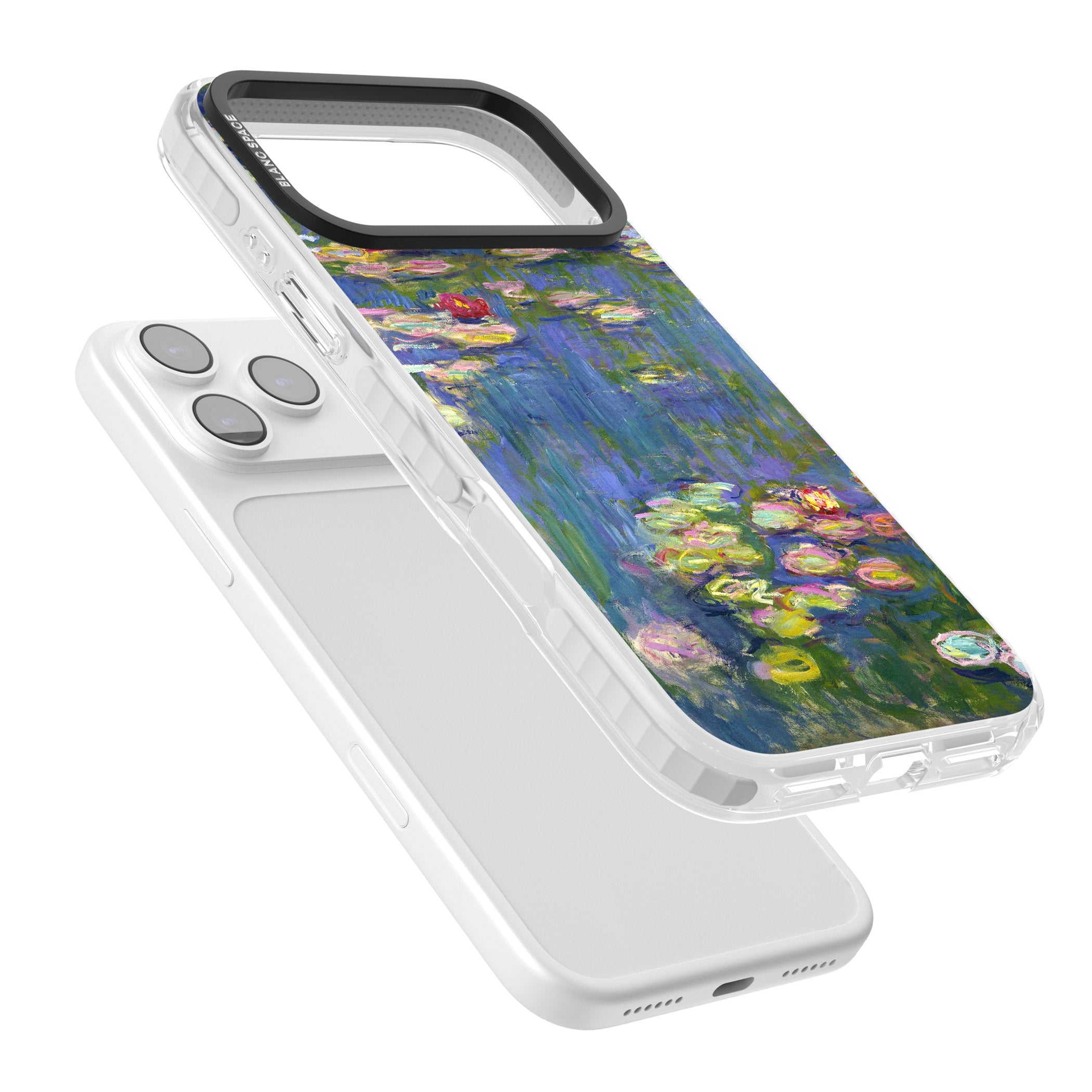 Water Lilies II iPhone 17 Pro Impact Pro Clear Phone Case Colours