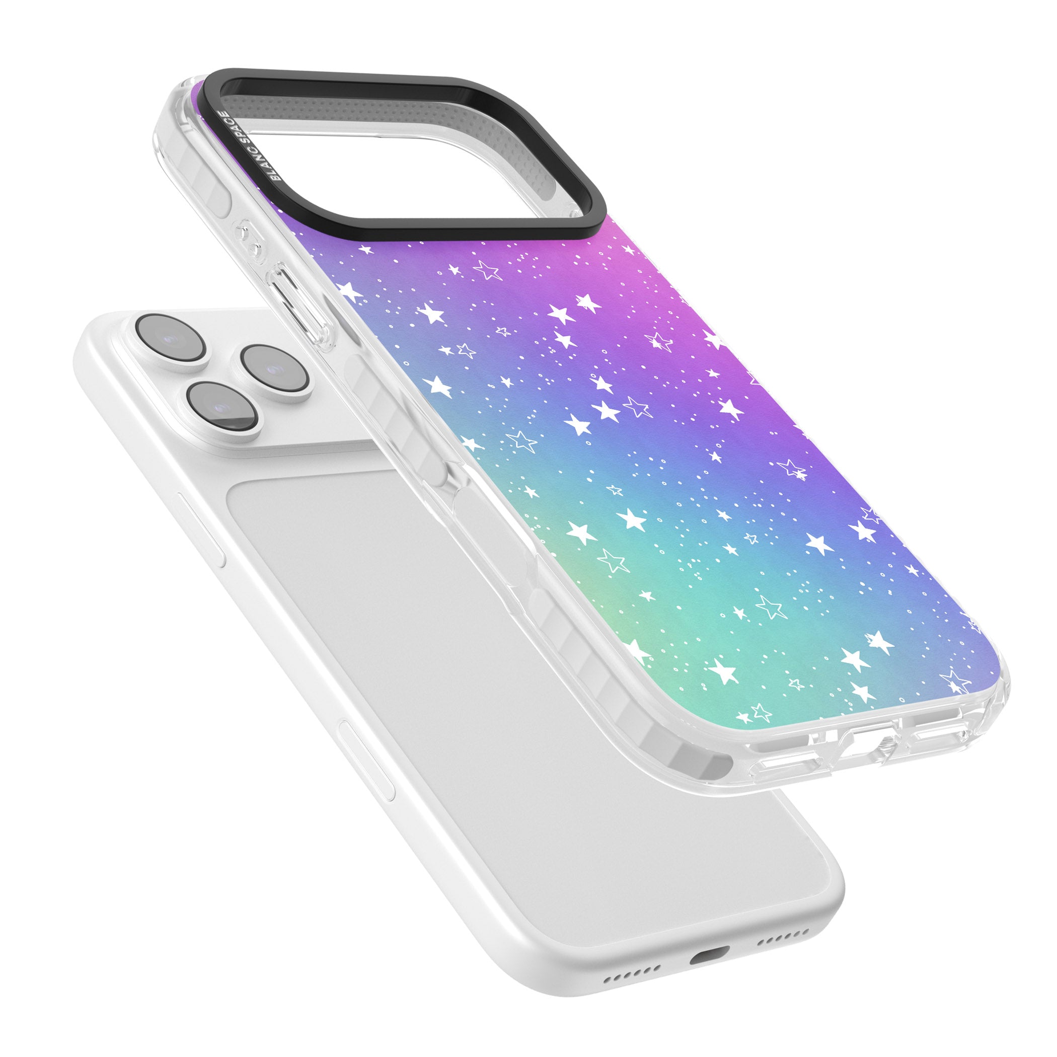 Pastel Starry Sky iPhone 17 Pro Impact Pro Clear Phone Case Colours