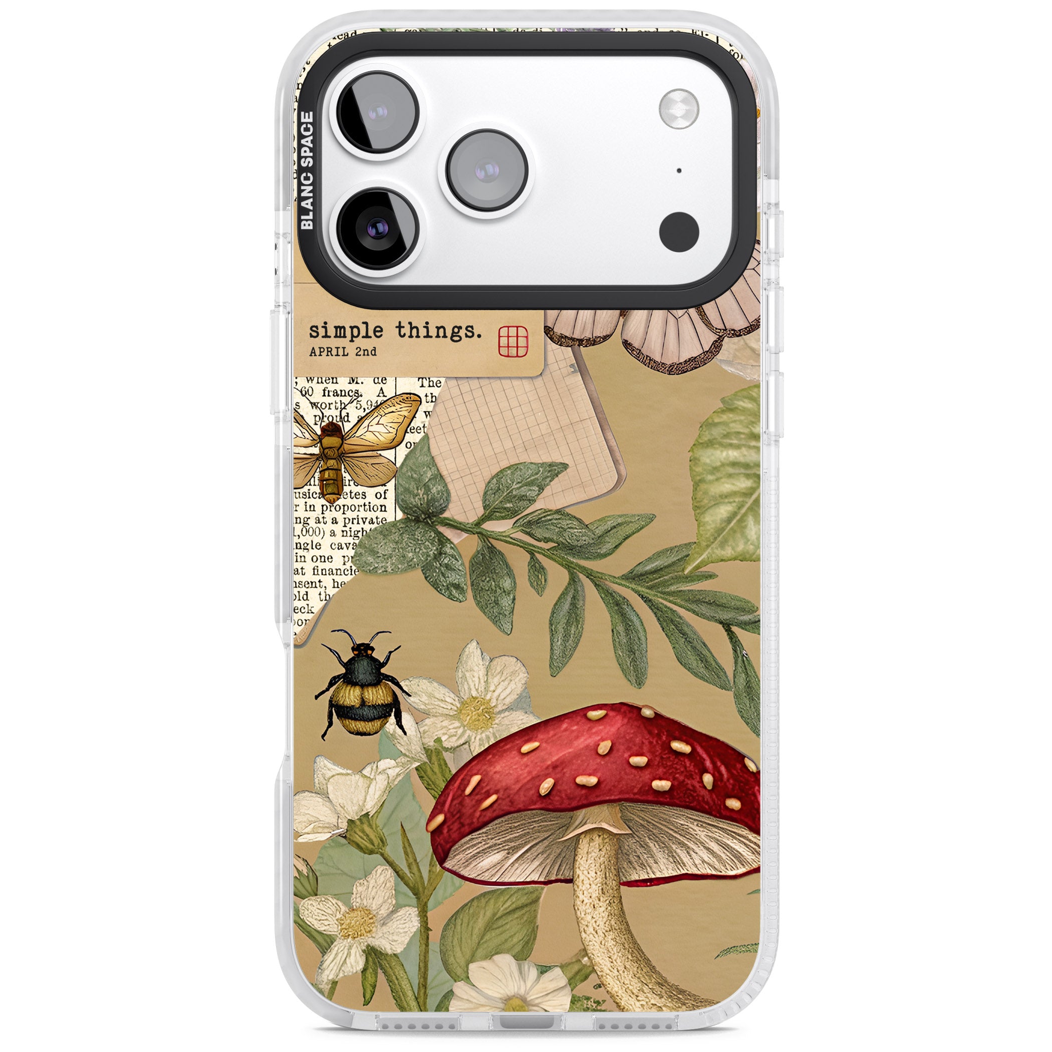 Simple Things iPhone 17 Pro Impact Pro Clear Phone Case