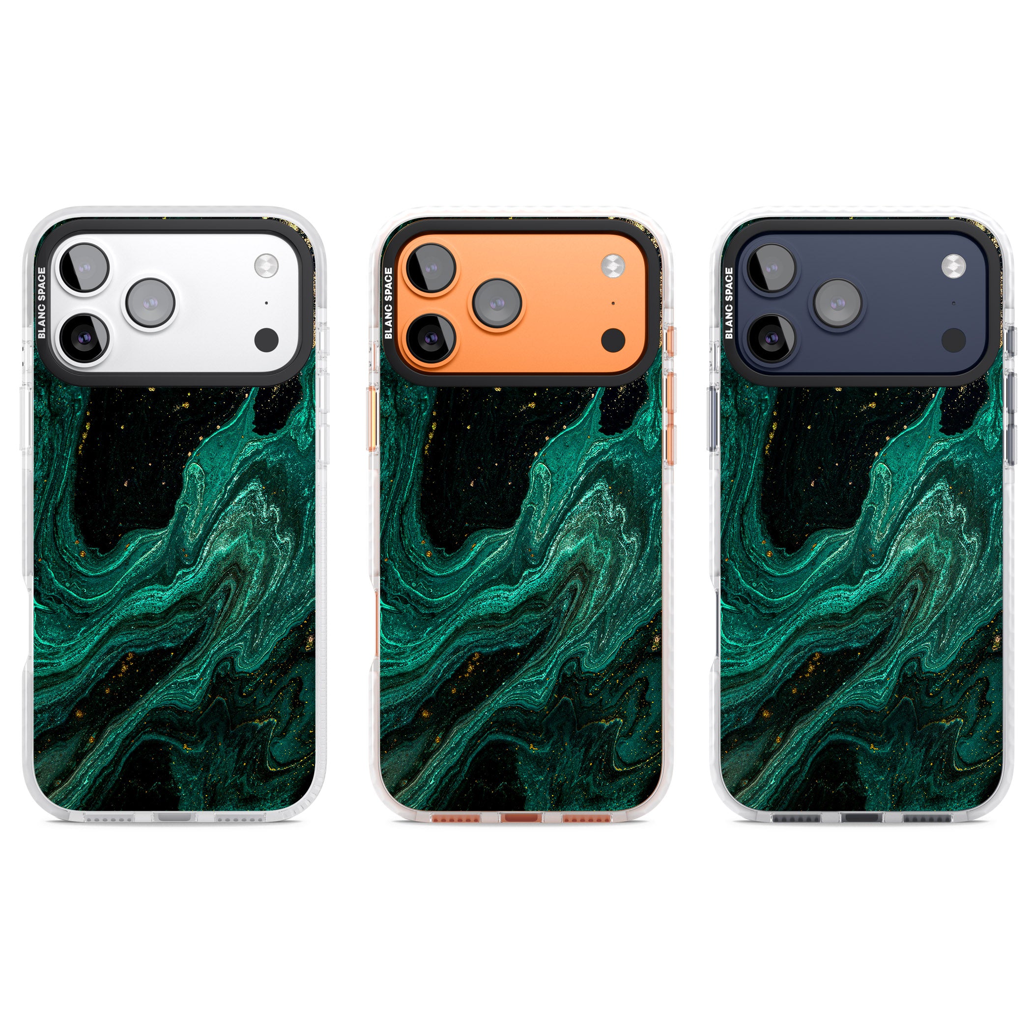 Emerald Lagoon iPhone 17 Pro Impact Pro Clear Phone Case APT Impact Protection