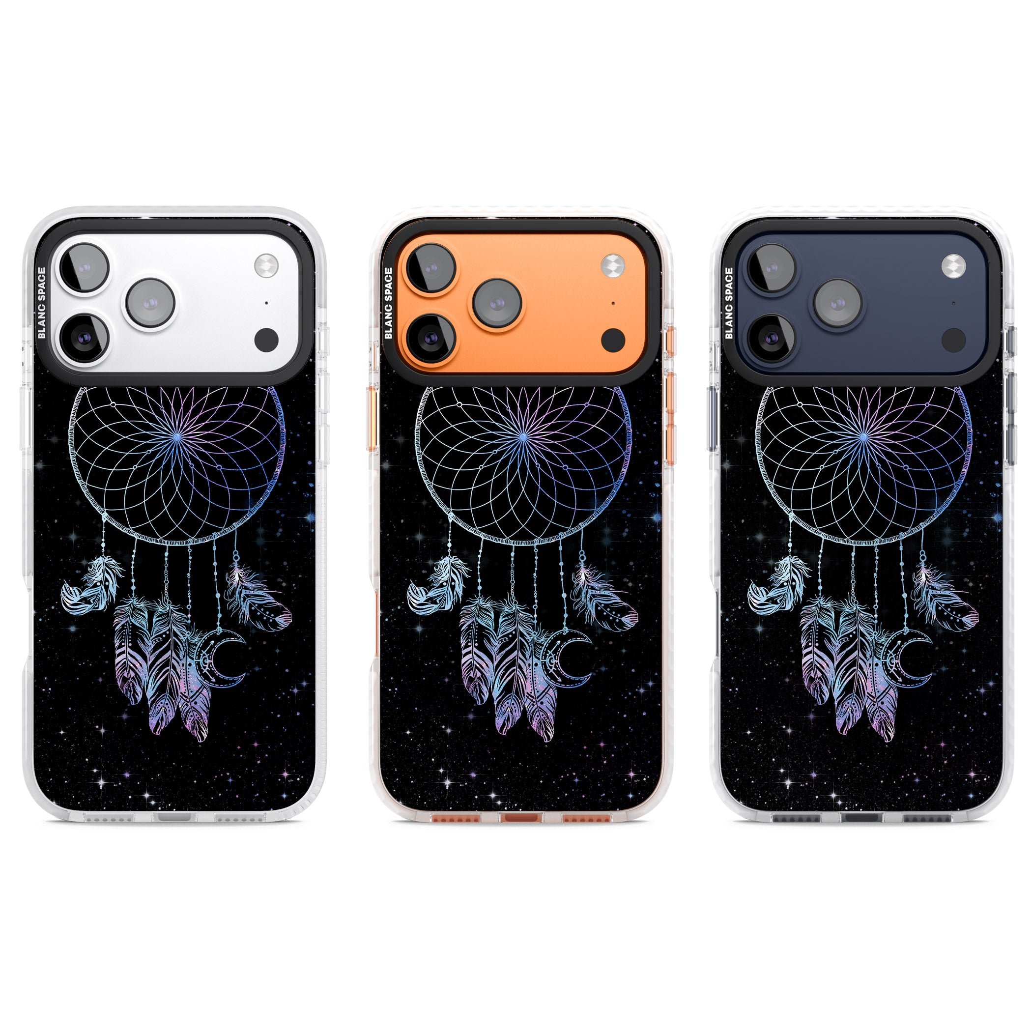 Dreamcatcher Galaxy iPhone 17 Pro Impact Pro Clear Phone Case APT Impact Protection