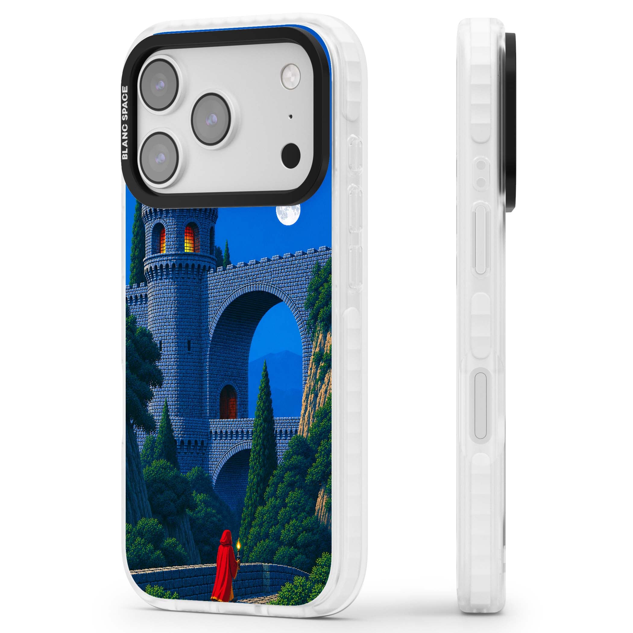 Castle Walls art iPhone case | Impact Magsafe case for iPhone 17 Pro, iPhone 17 Pro Max
