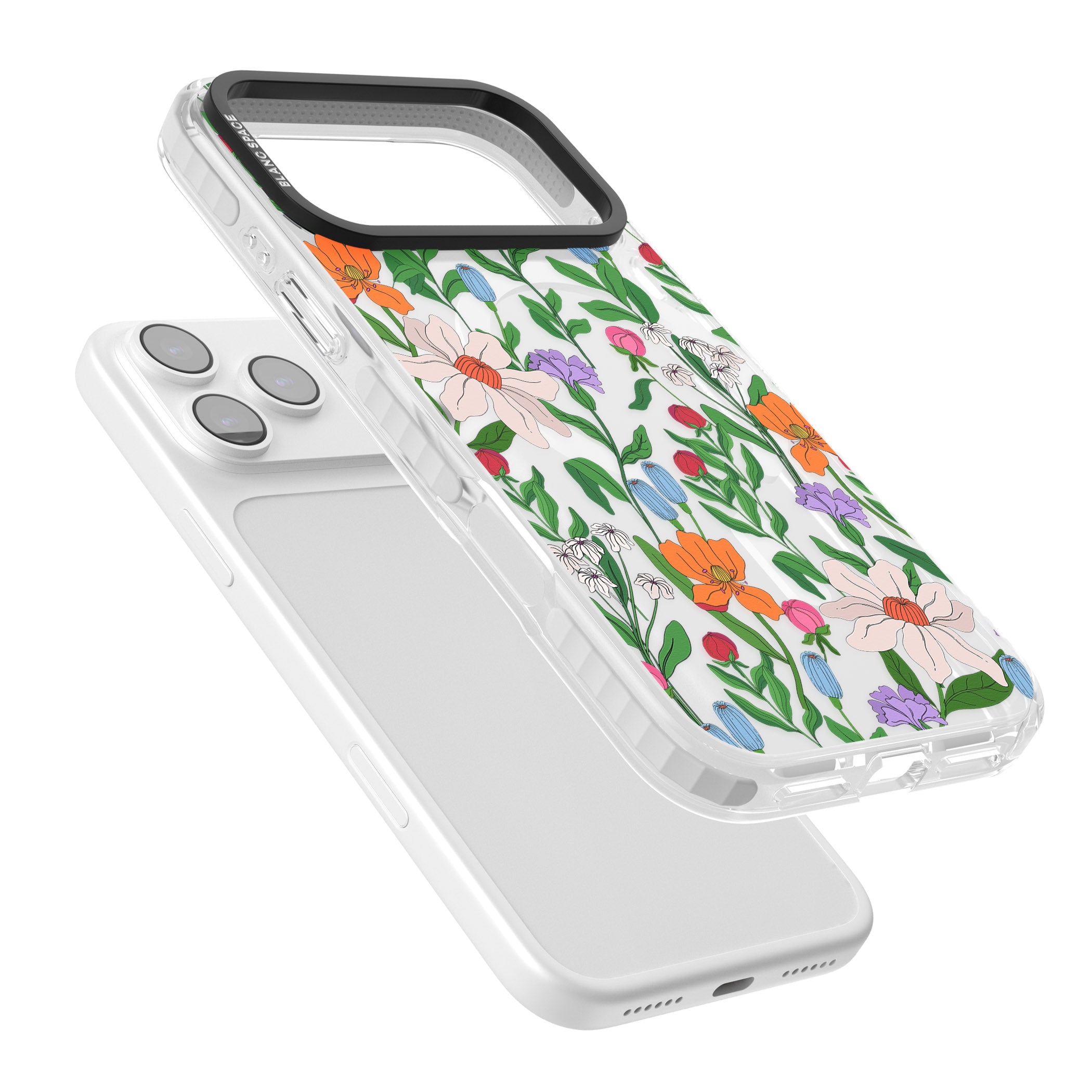 Full Bloom iPhone 17 Pro Impact Pro Clear Phone Case Colours