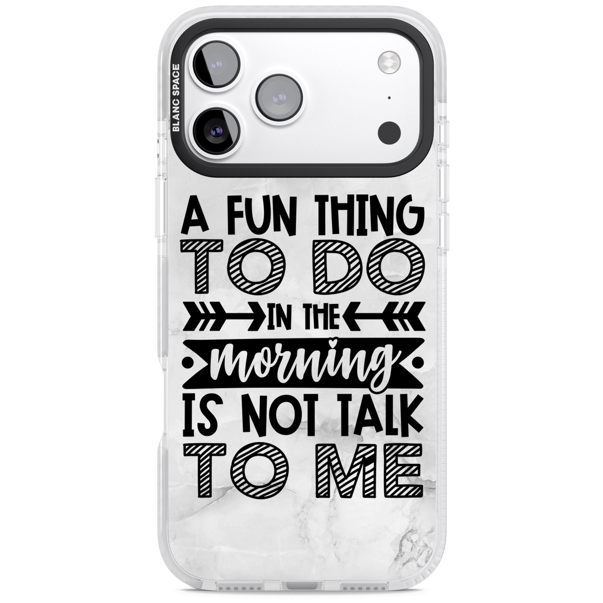 A Fun Thing To Do iPhone 17 Pro Impact Pro Clear Phone Case