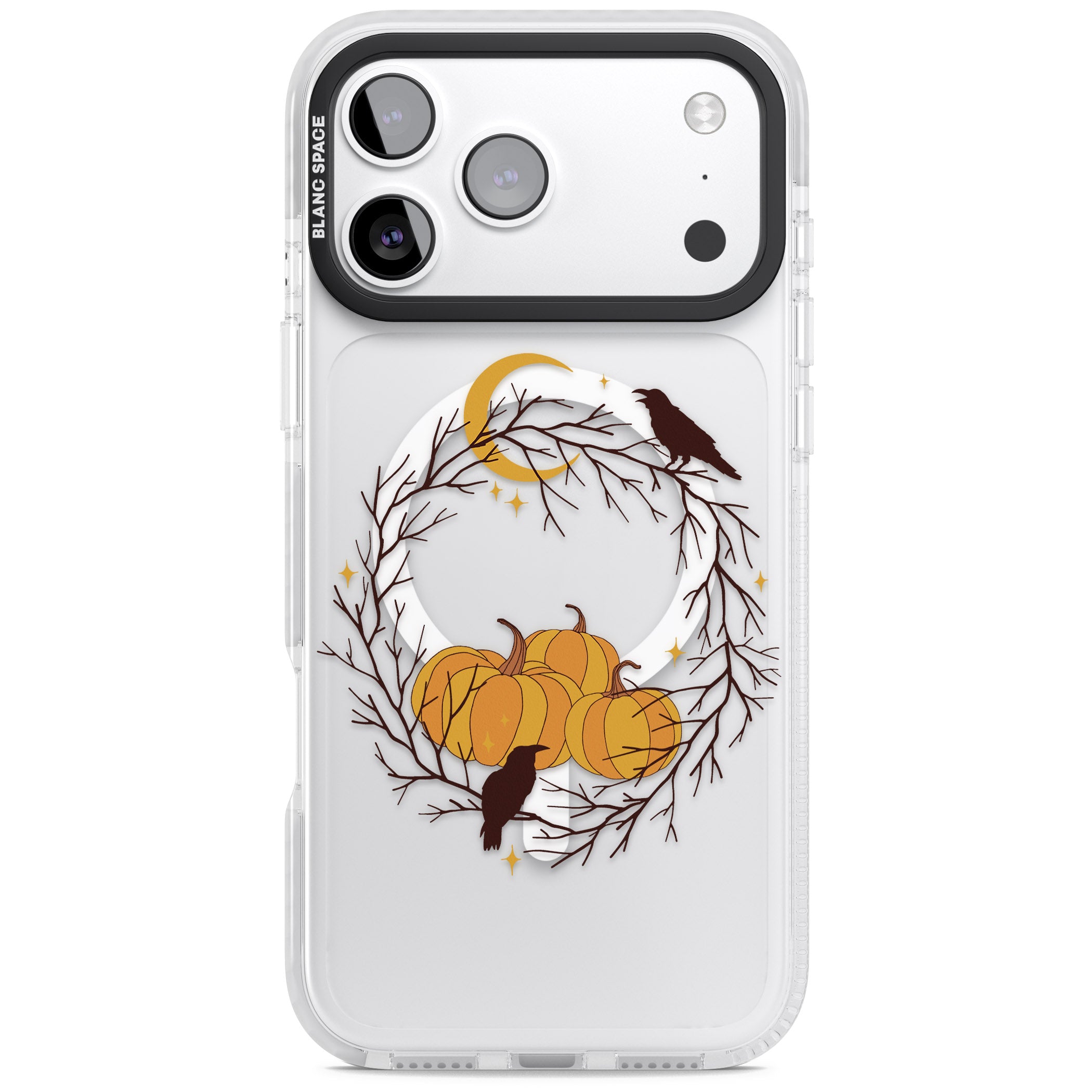 Pumpkin Patch iPhone 17 Pro Impact Pro Clear Phone Case