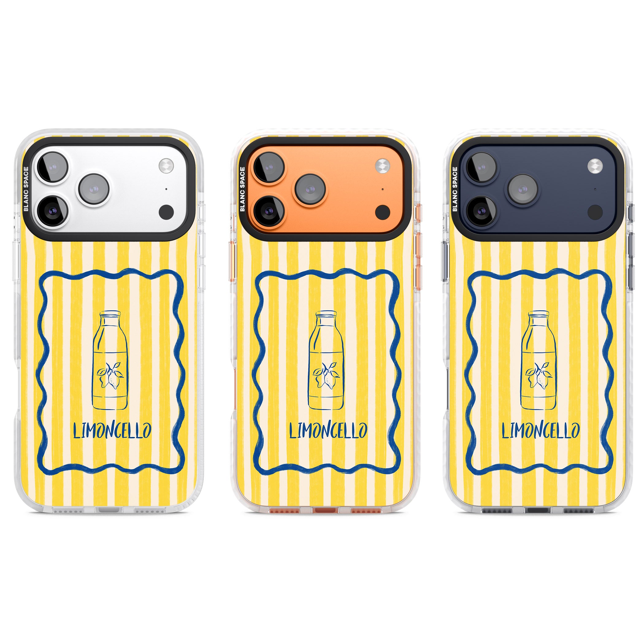 Limoncello iPhone 17 Pro Impact Pro Clear Phone Case APT Impact Protection