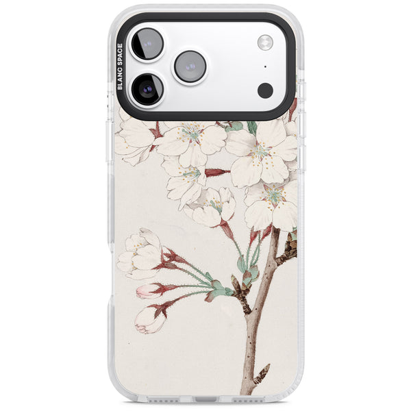 Vintage Japanese White Blossoms