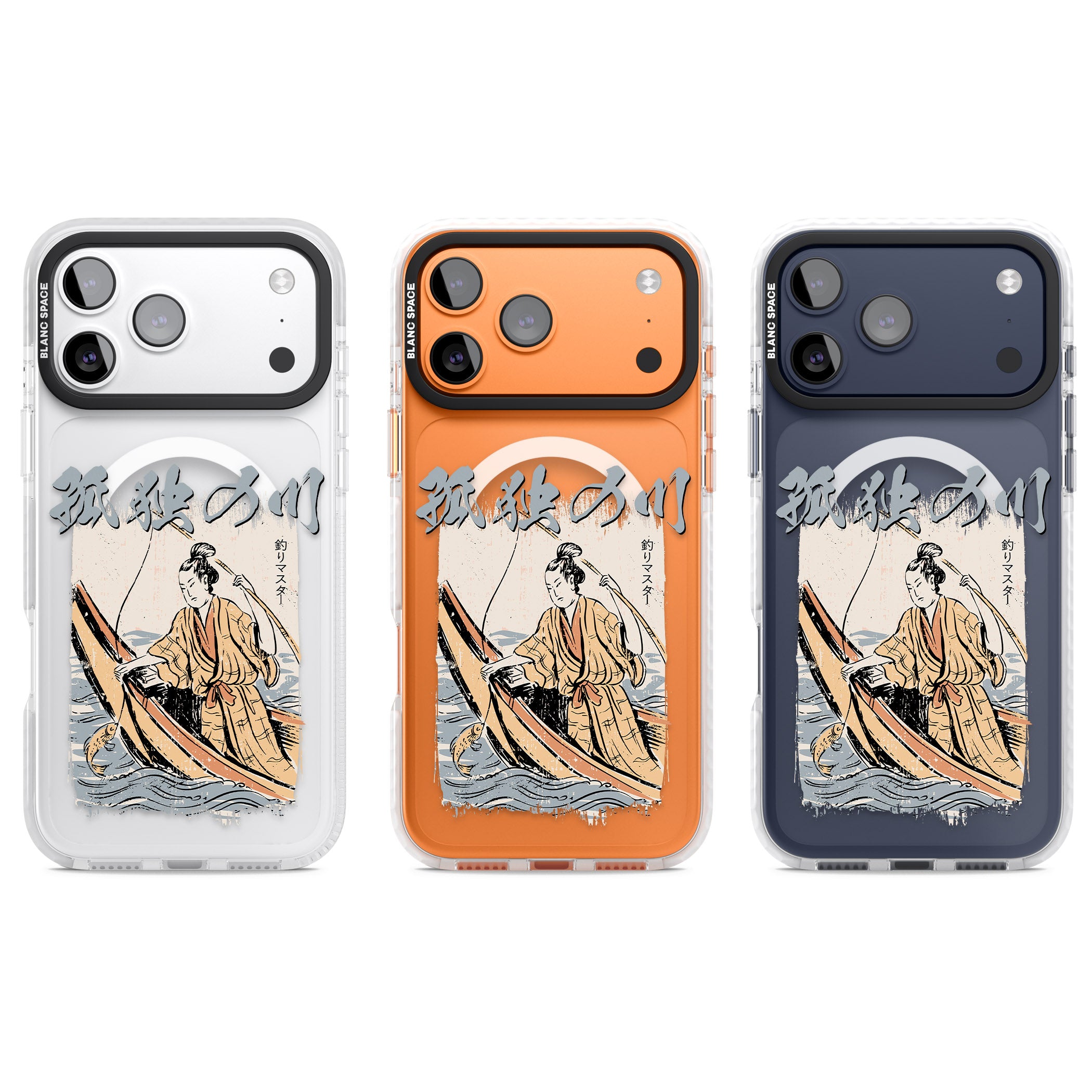 Japanese River iPhone 17 Pro Impact Pro Clear Phone Case APT Impact Protection