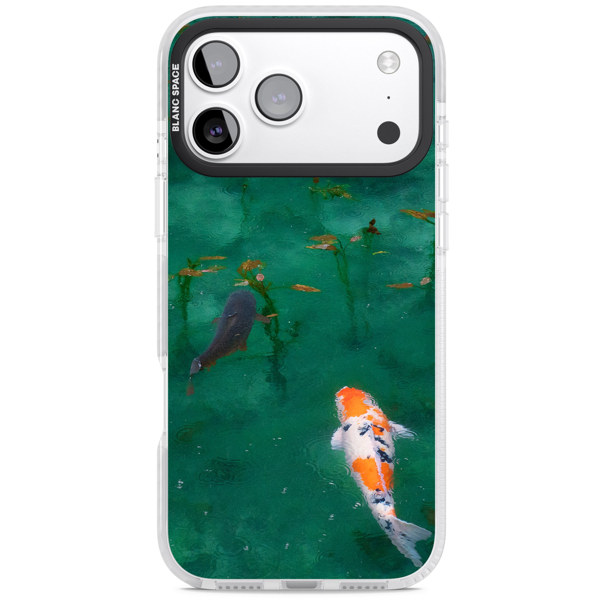 Koi Fish iPhone 17 Pro Impact Pro Clear Phone Case