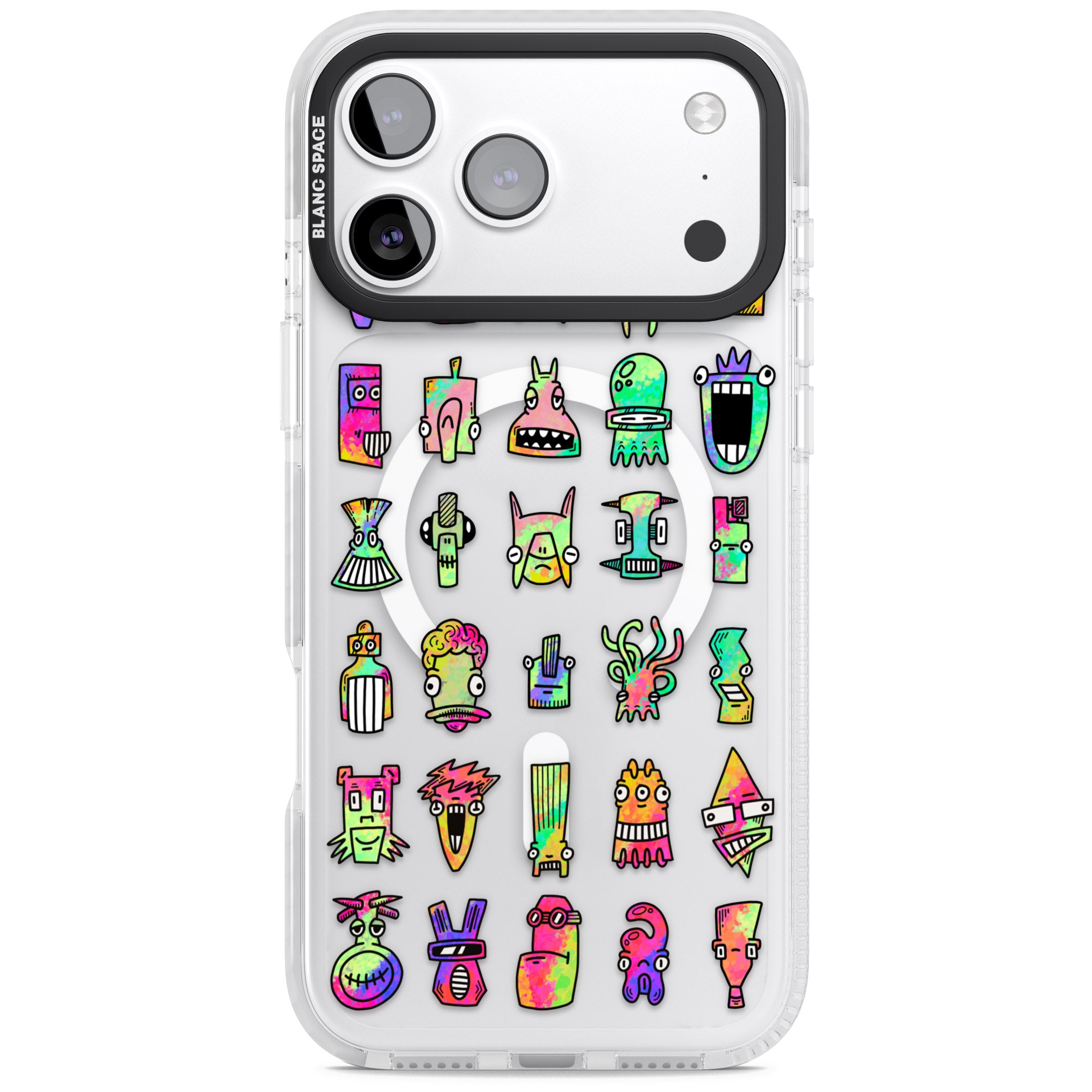 Splashy Friends iPhone 17 Pro Impact Pro Clear Phone Case