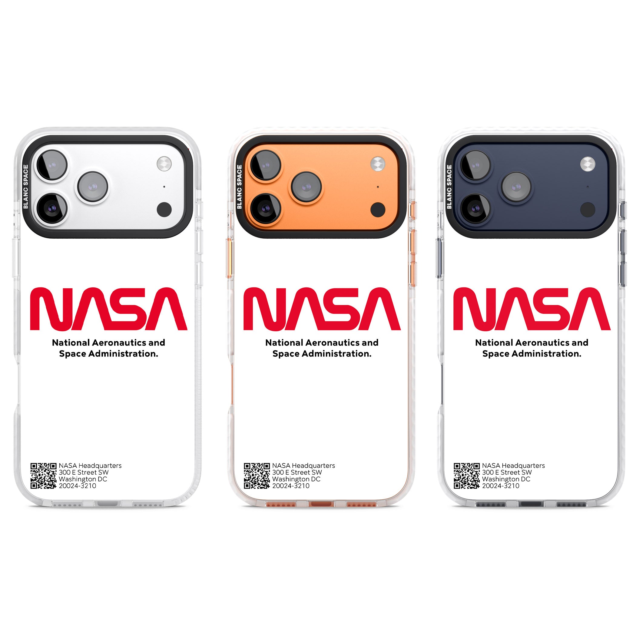 Nasa The Worm iPhone 17 Pro Impact Pro Clear Phone Case APT Impact Protection