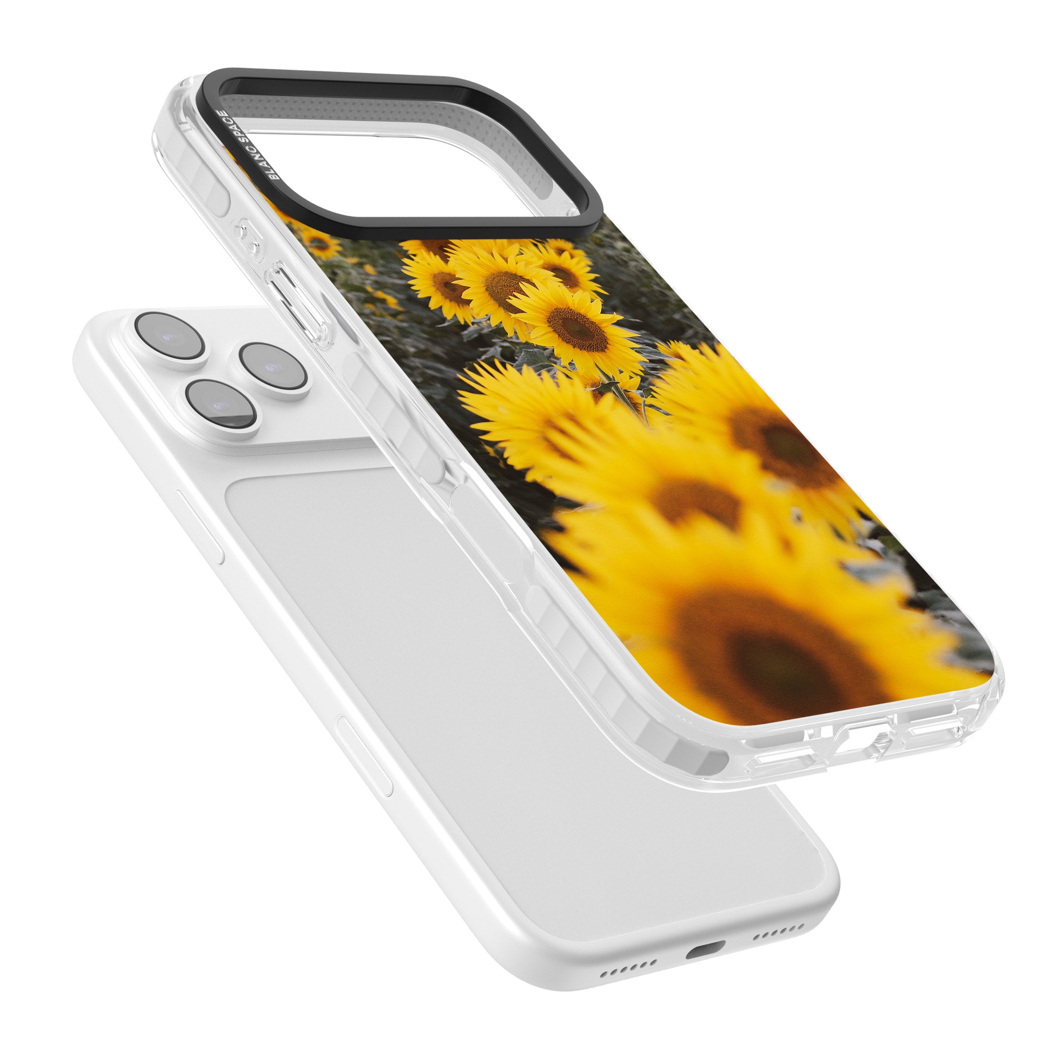 Sunflower Field iPhone 17 Pro Impact Pro Clear Phone Case Colours