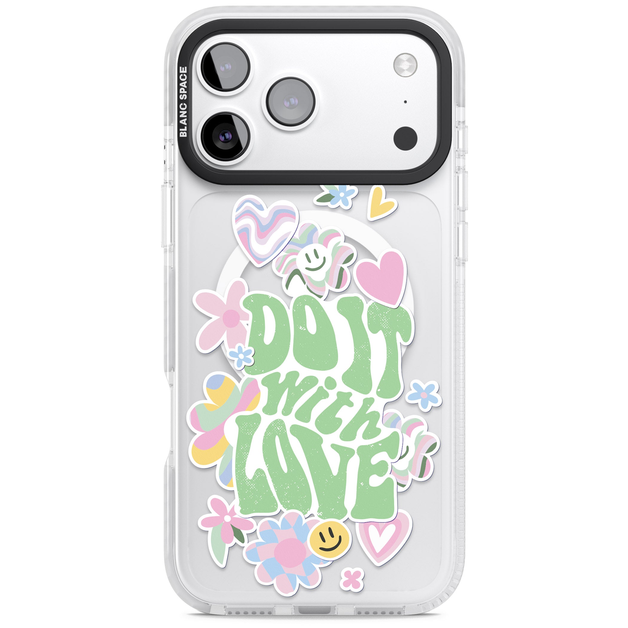 Do It With Love iPhone 17 Pro Impact Pro Clear Phone Case