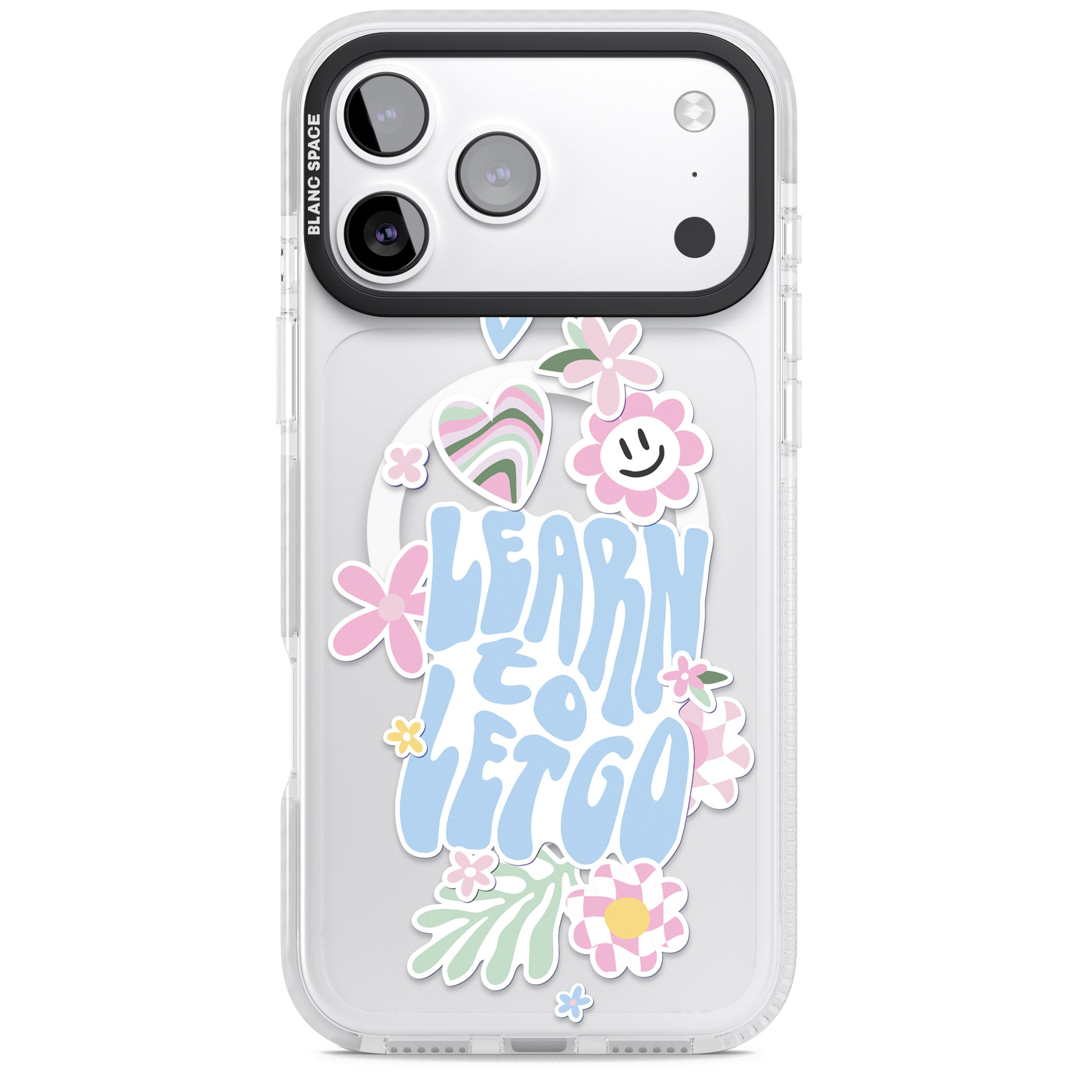 Learn To Let Go iPhone 17 Pro Impact Pro Clear Phone Case