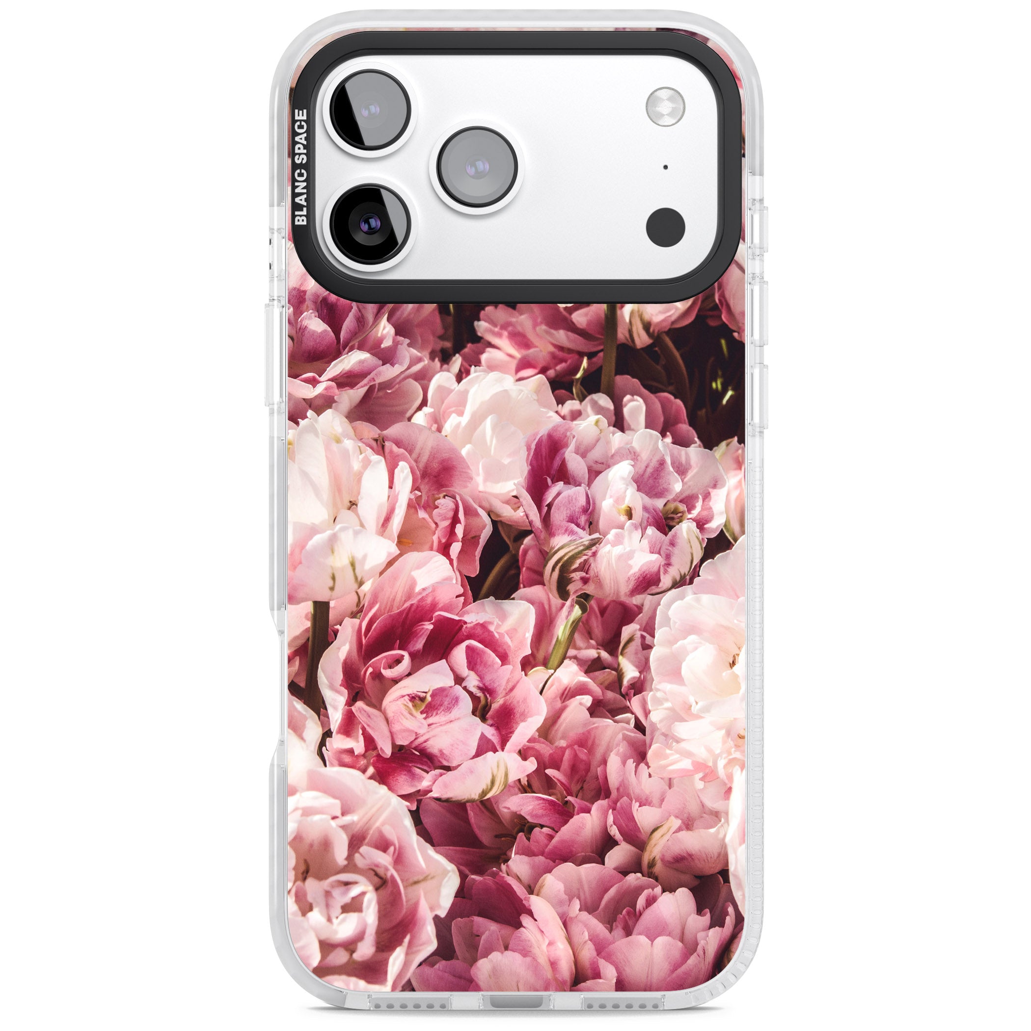 Petal Blush iPhone 17 Pro Impact Pro Clear Phone Case