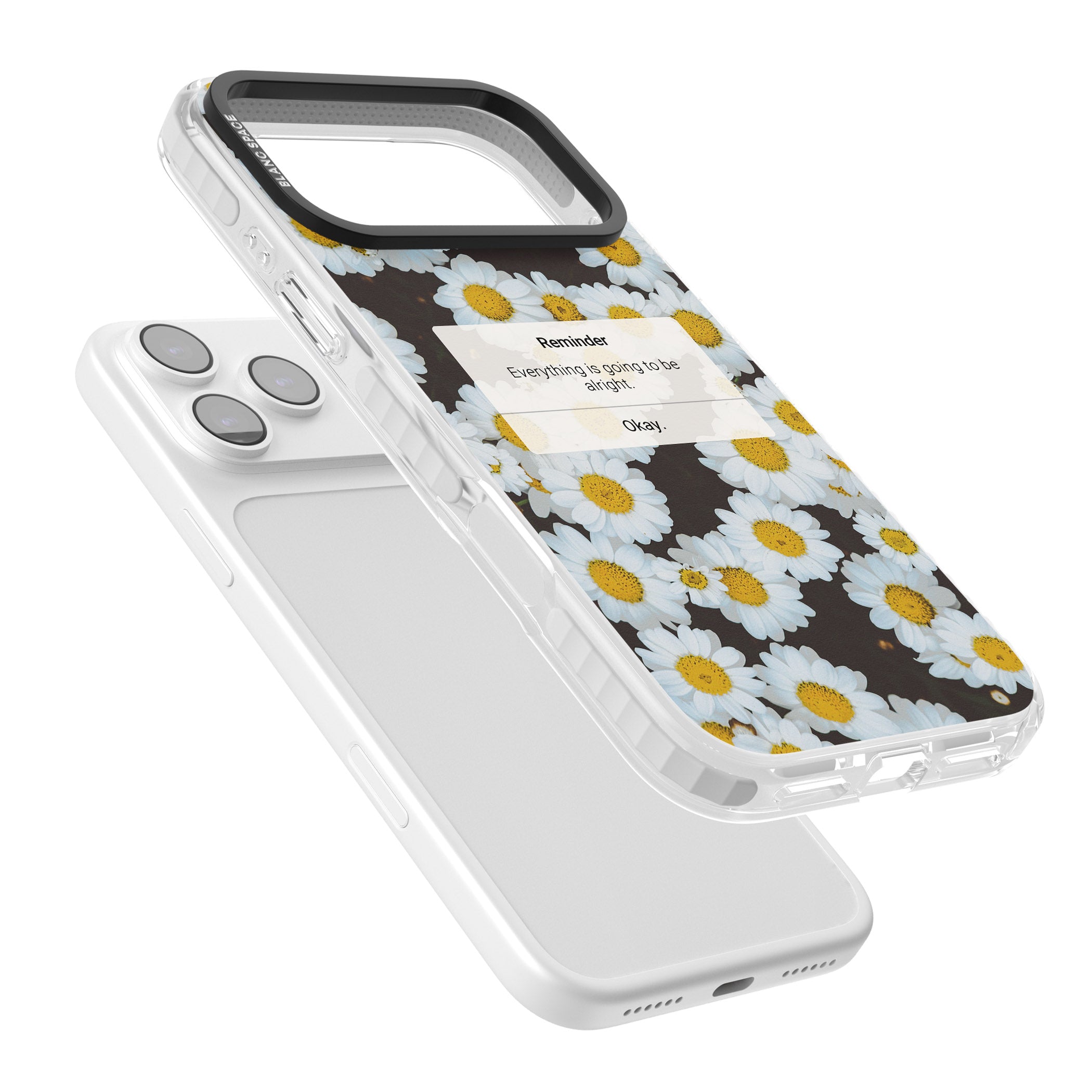 Daisy Reminder iPhone 17 Pro Impact Pro Clear Phone Case Colours