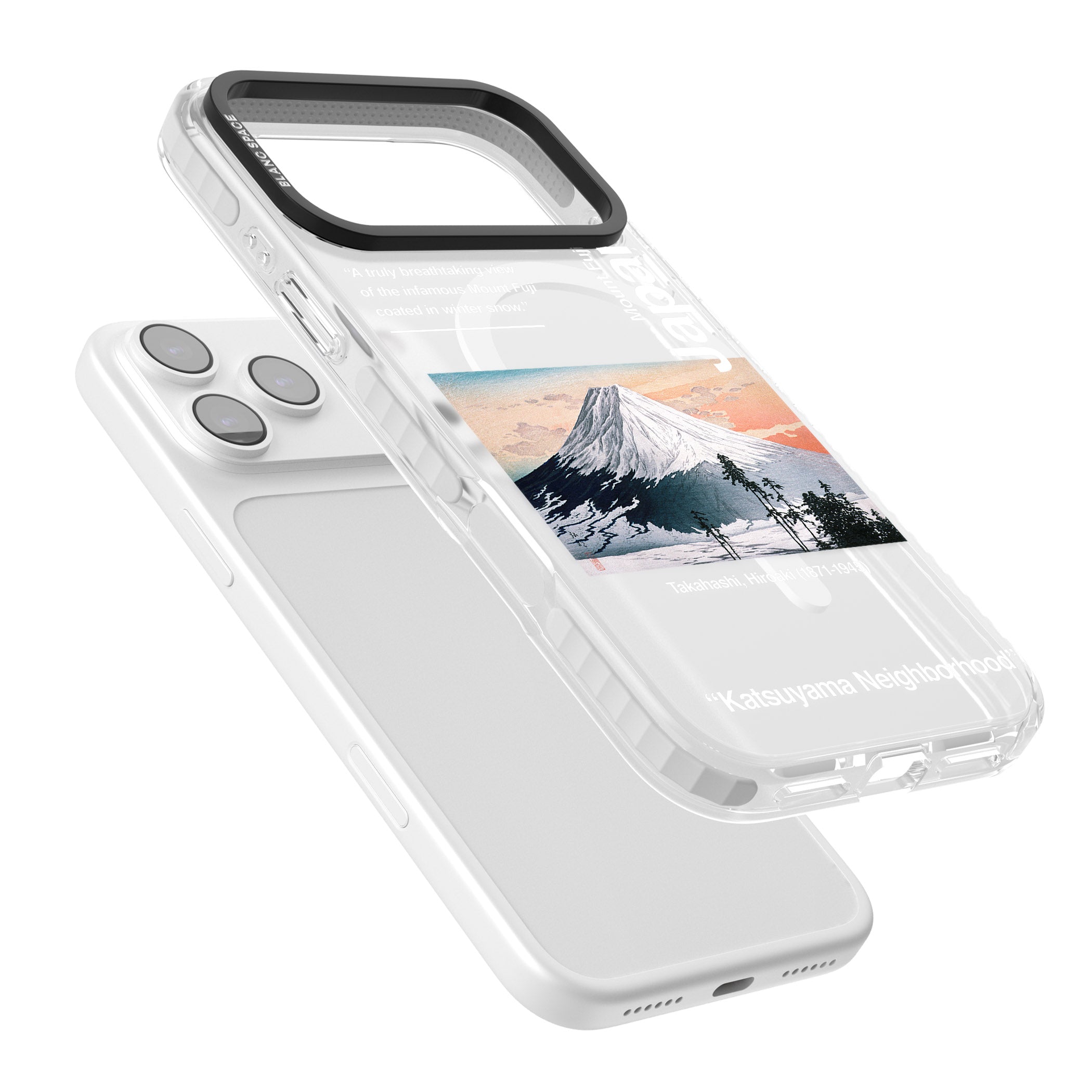 Katsuyama Neighborhood iPhone 17 Pro Impact Pro Clear Phone Case Colours