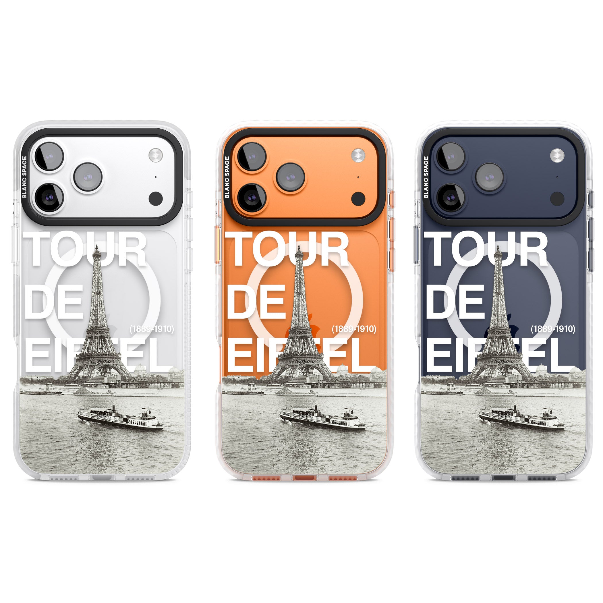 Tour De Eiffel iPhone 17 Pro Impact Pro Clear Phone Case APT Impact Protection