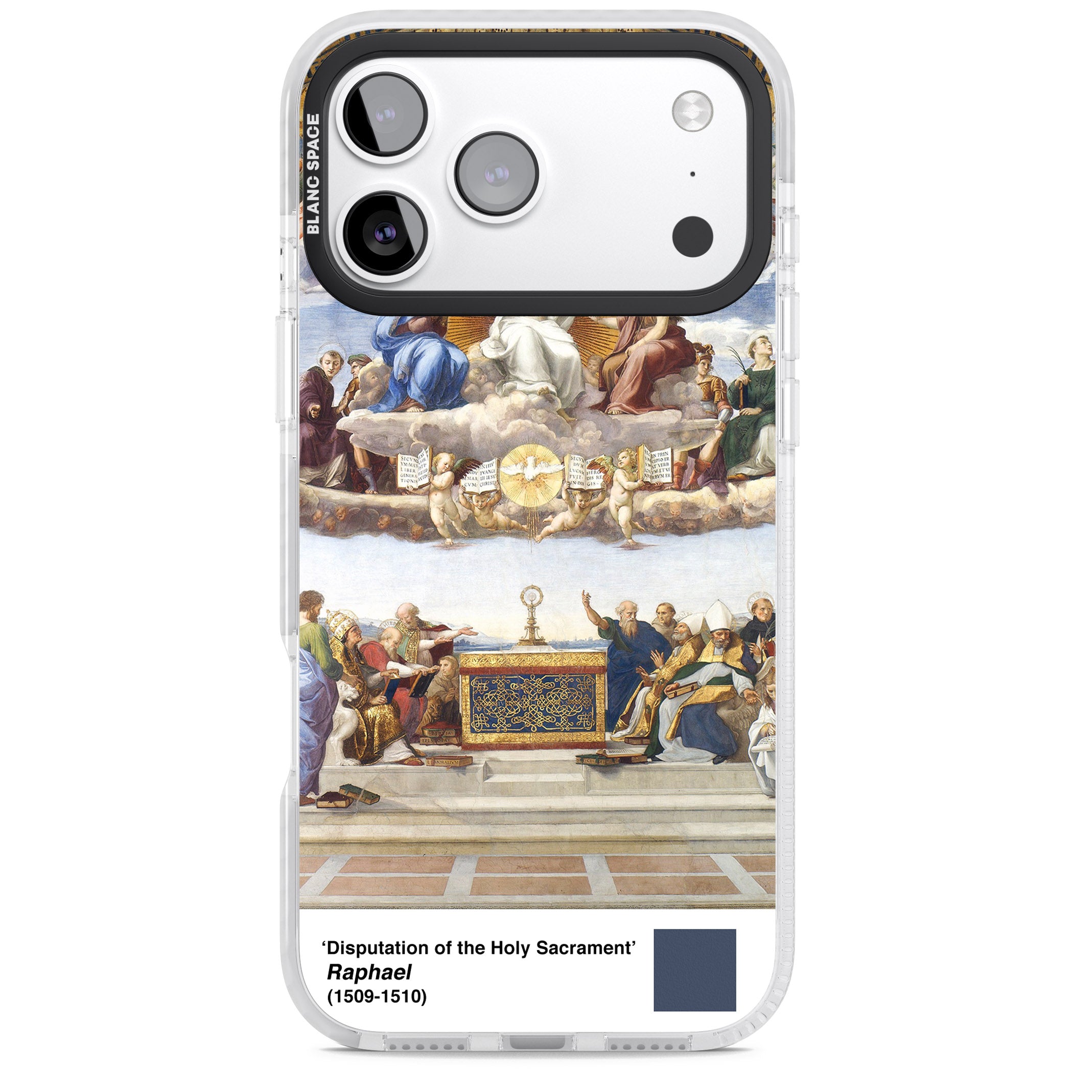 Disputation Of The Holy Sacrament iPhone 17 Pro Impact Pro Clear Phone Case