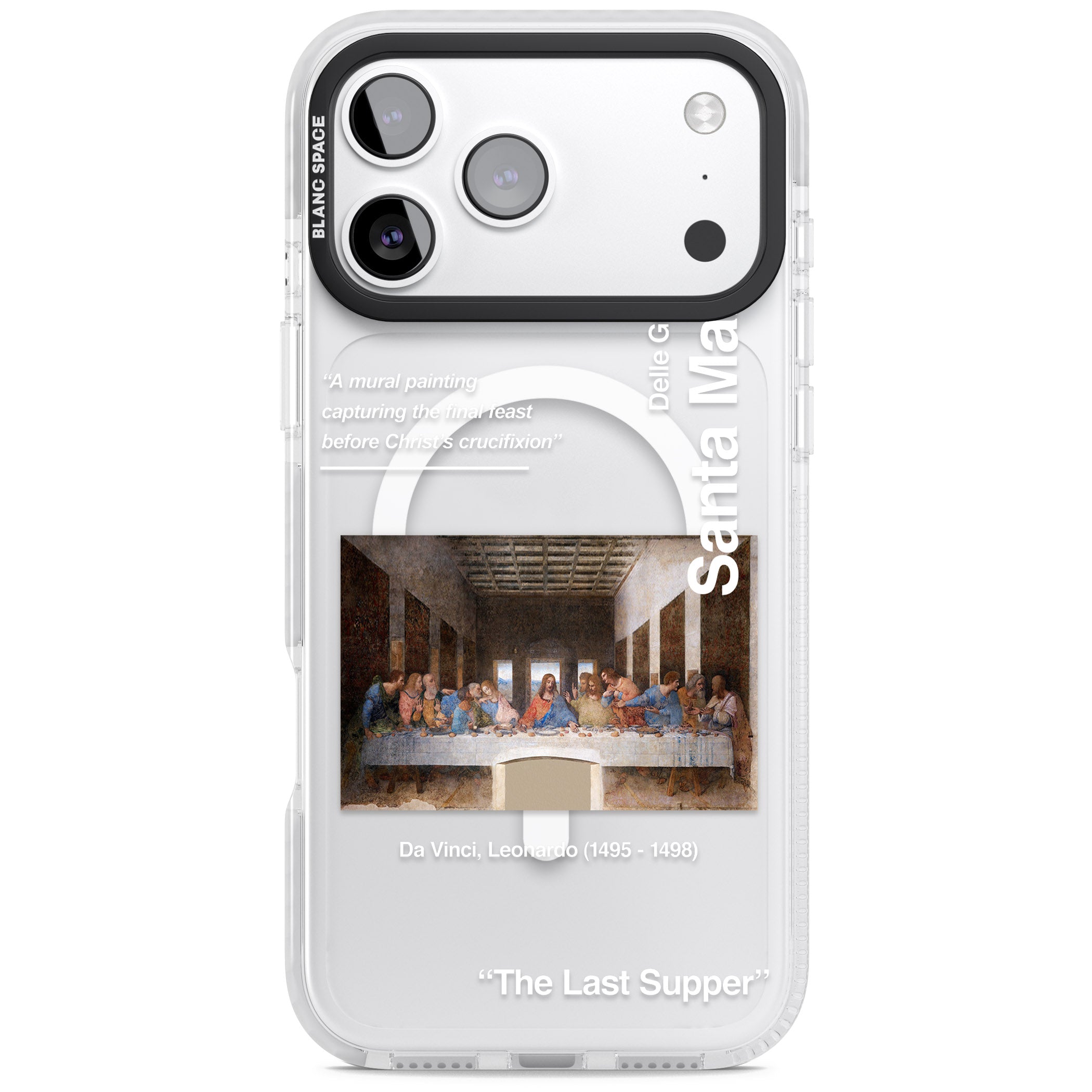 The Last Supper iPhone 17 Pro Impact Pro Clear Phone Case