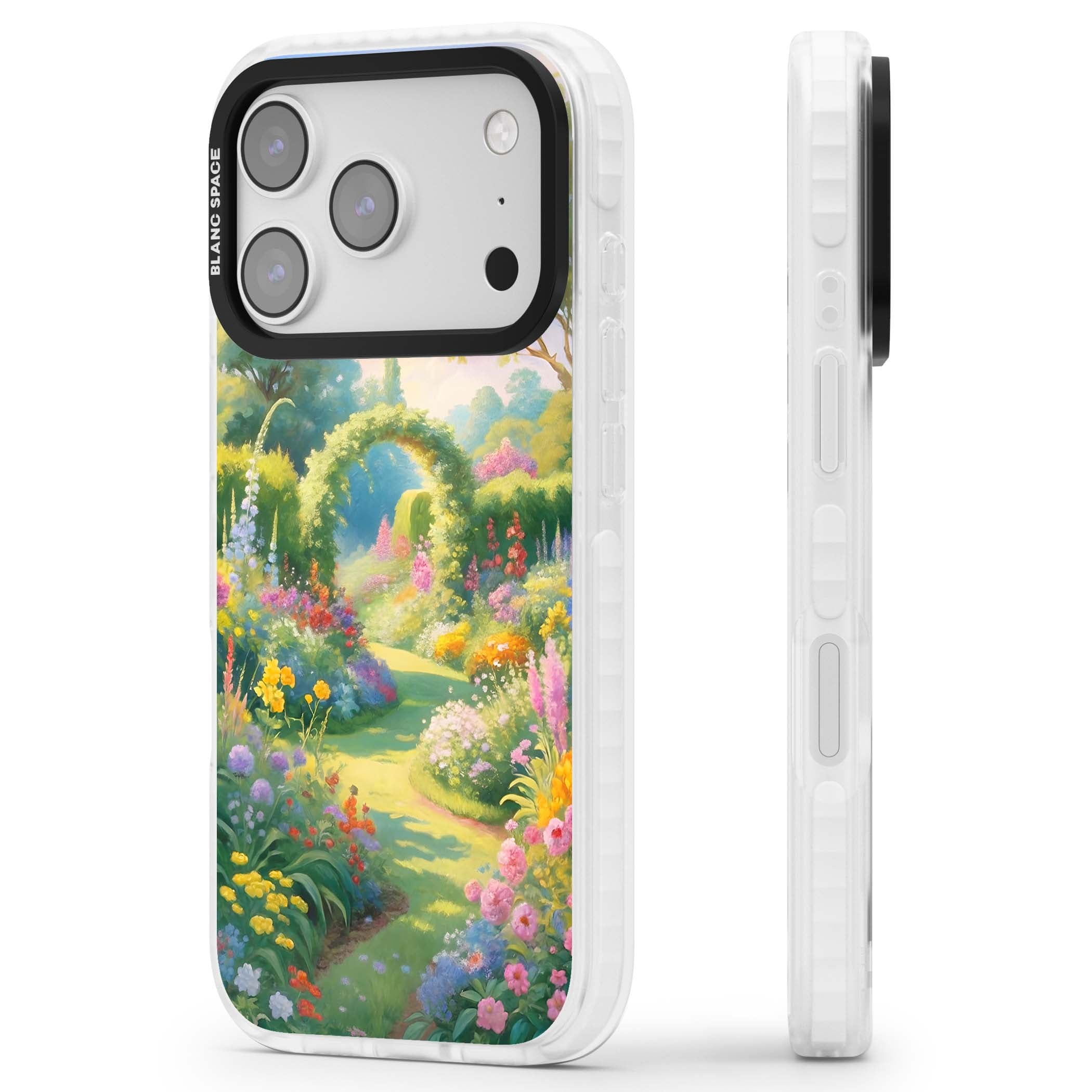 The Painter's Garden floral iPhone case | Impact Magsafe case for iPhone 17 Pro, iPhone 17 Pro Max