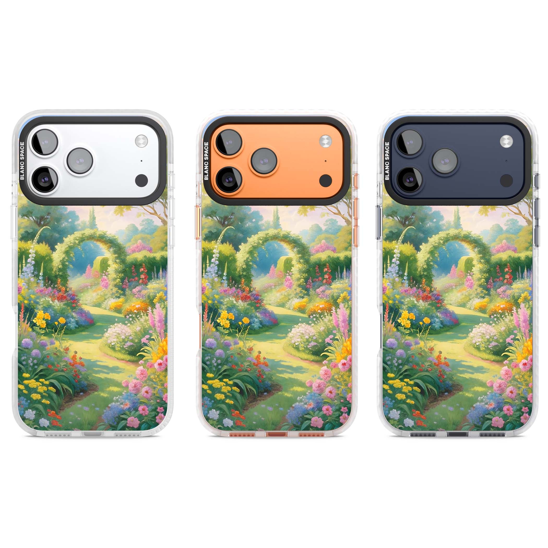 The Painter's Garden floral iPhone case | Impact Magsafe case for iPhone 17 Pro, iPhone 17 Pro Max