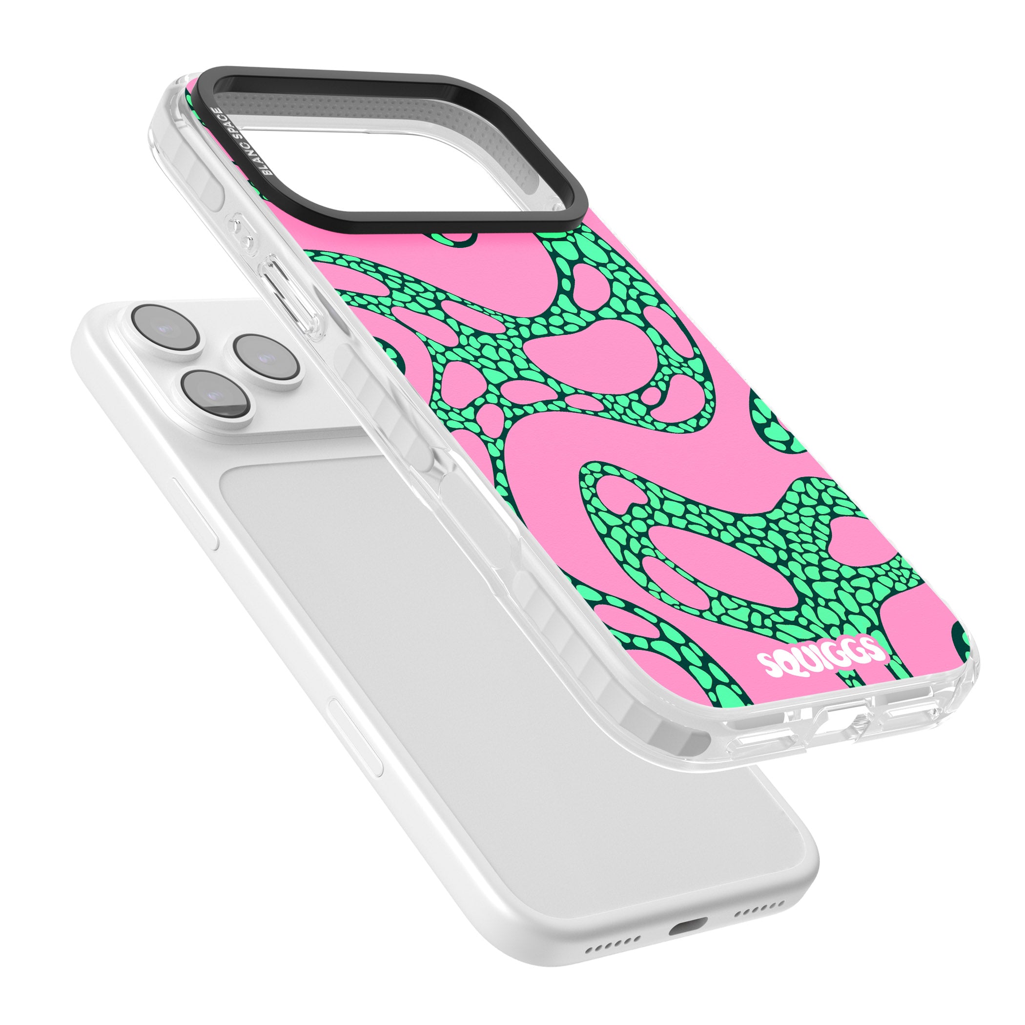 Alien Glow iPhone 17 Pro Impact Pro Clear Phone Case Colours