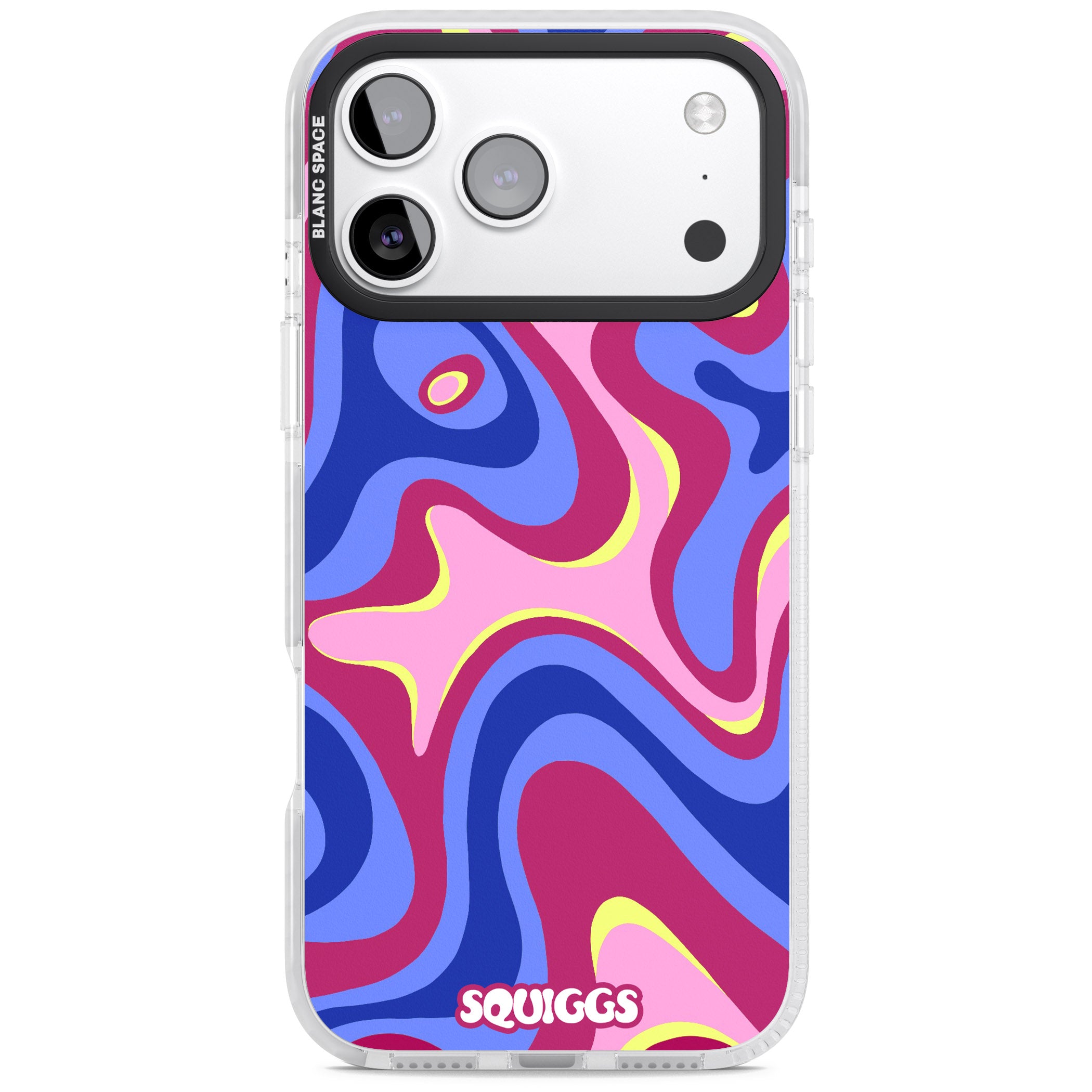 Blue Lava iPhone 17 Pro Impact Pro Clear Phone Case