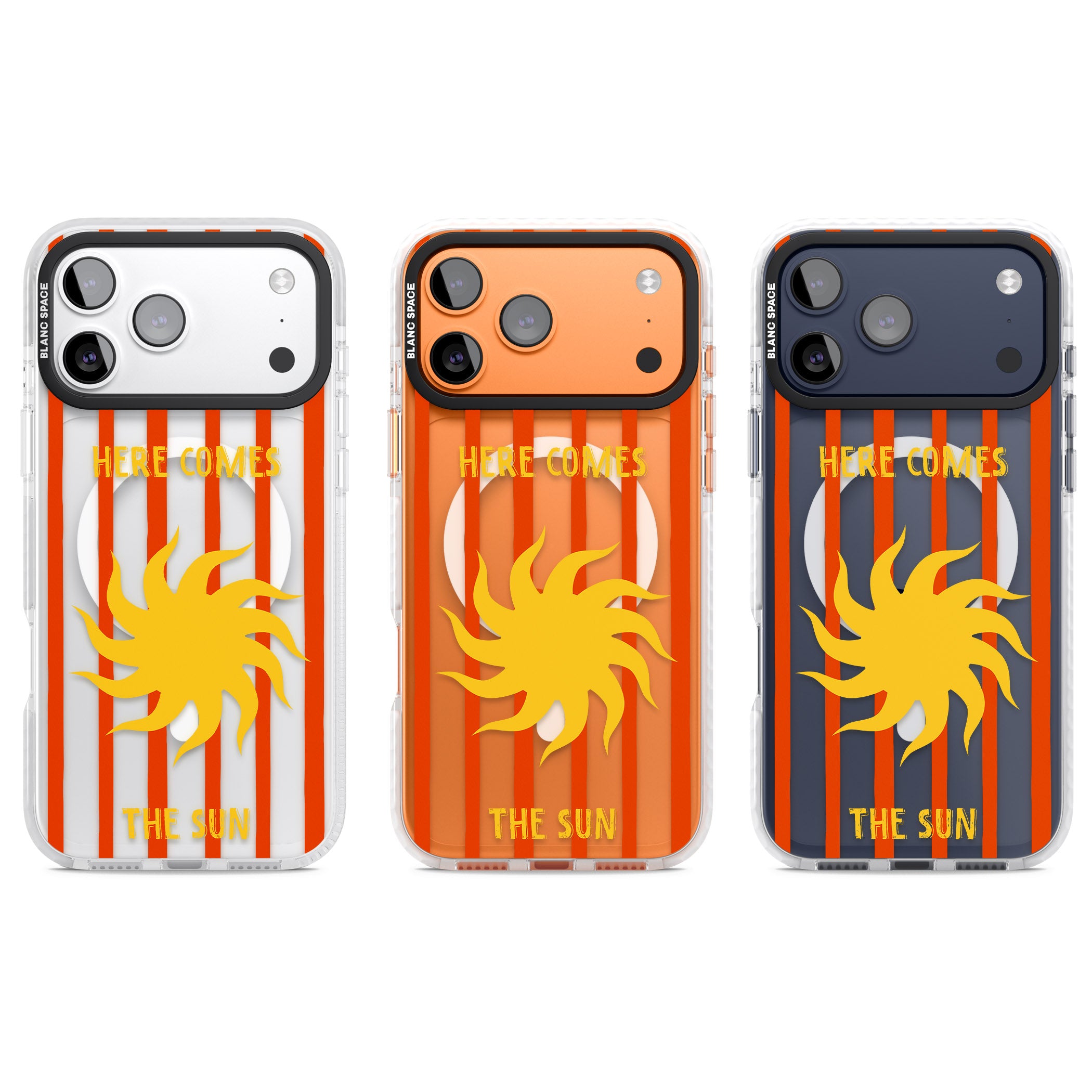 Here Comes The Sun iPhone 17 Pro Impact Pro Clear Phone Case APT Impact Protection