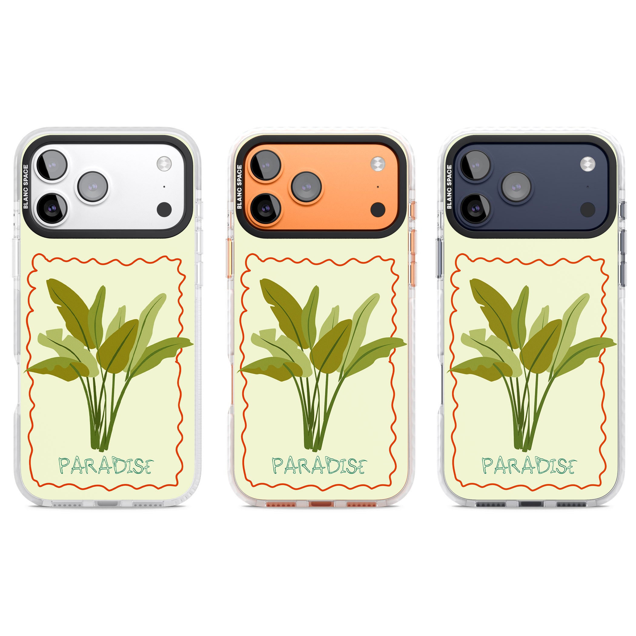 Paradies Plant iPhone 17 Pro Impact Pro Clear Phone Case APT Impact Protection