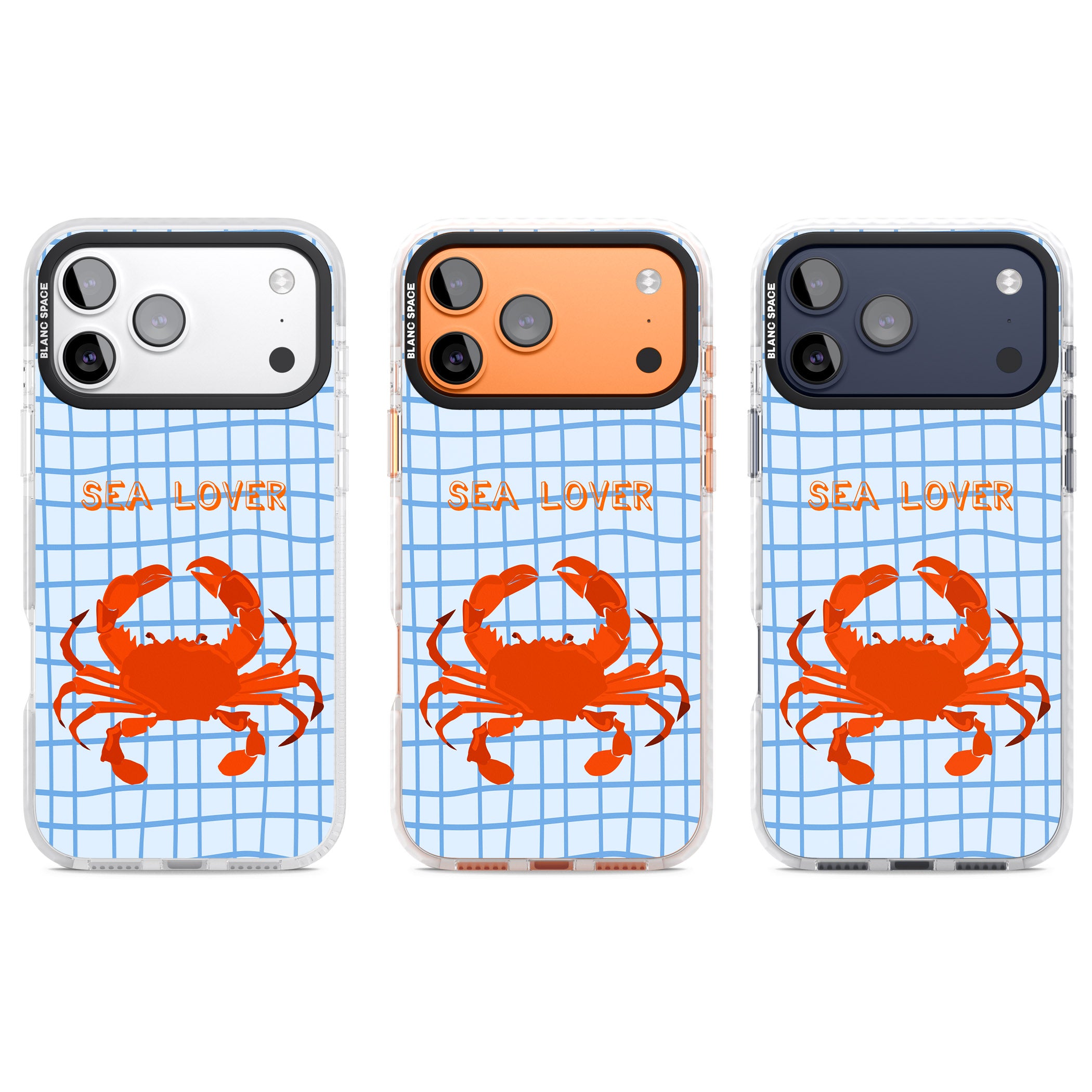 Sea Lover iPhone 17 Pro Impact Pro Clear Phone Case APT Impact Protection