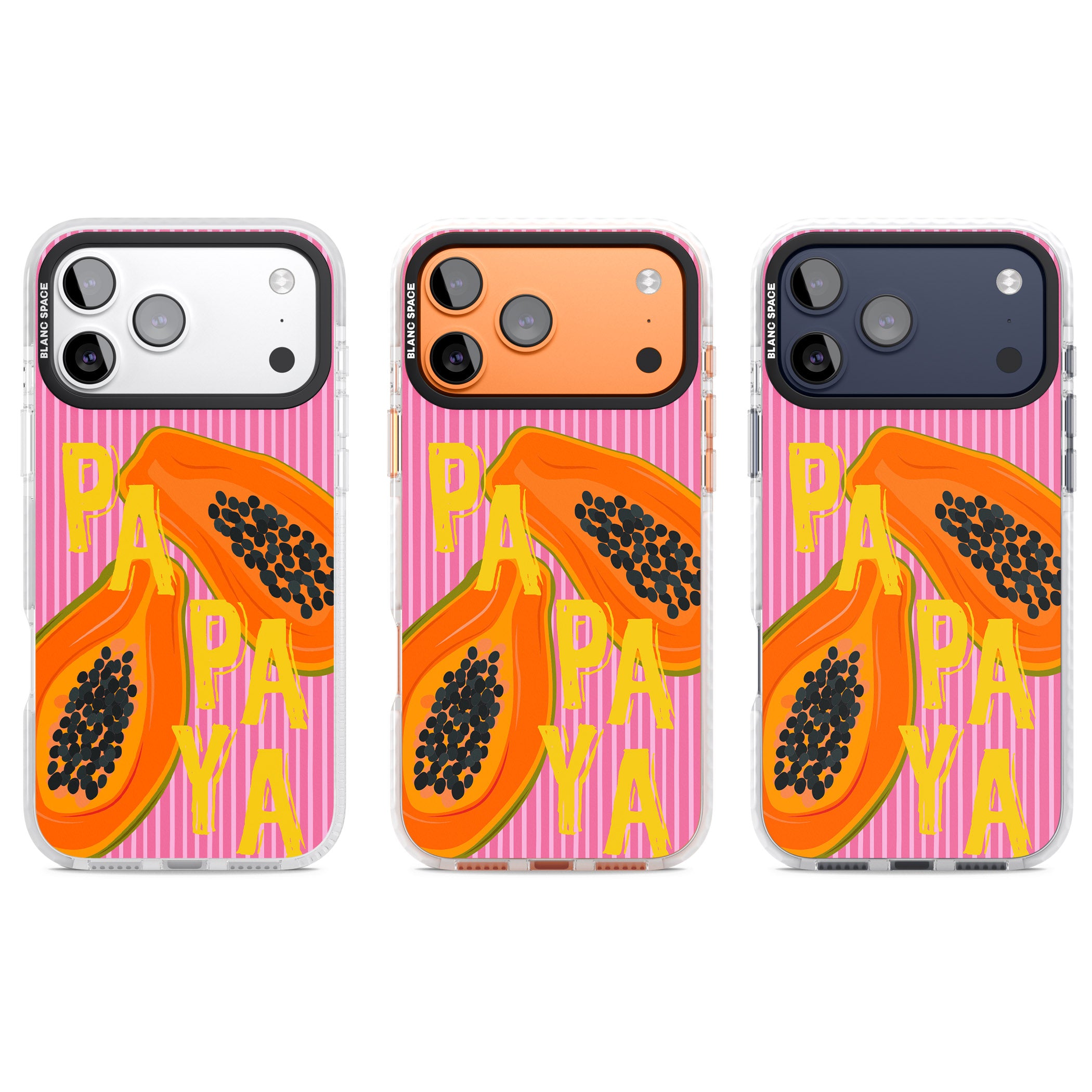 Papaya iPhone 17 Pro Impact Pro Clear Phone Case APT Impact Protection