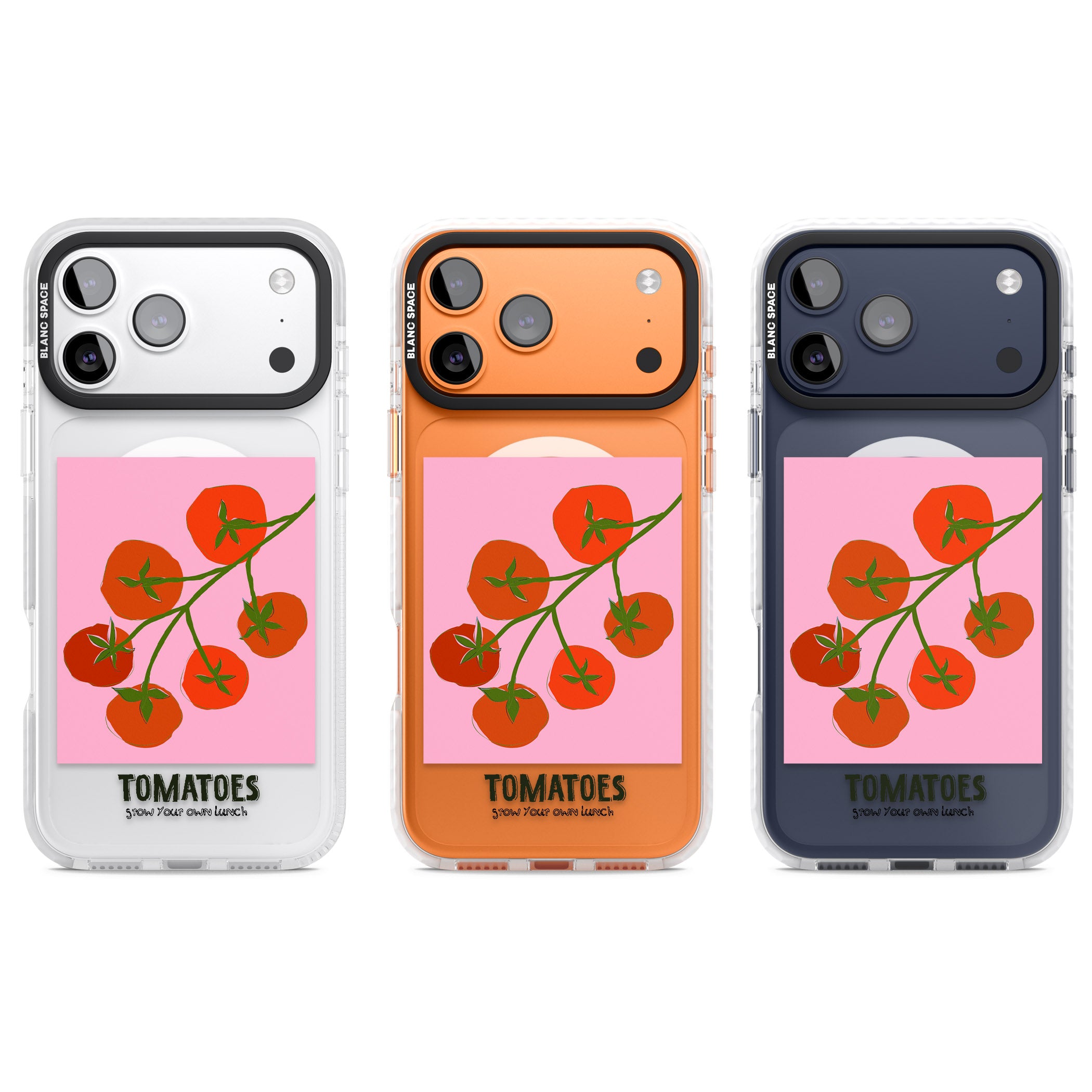 Own Tomatoes iPhone 17 Pro Impact Pro Clear Phone Case APT Impact Protection