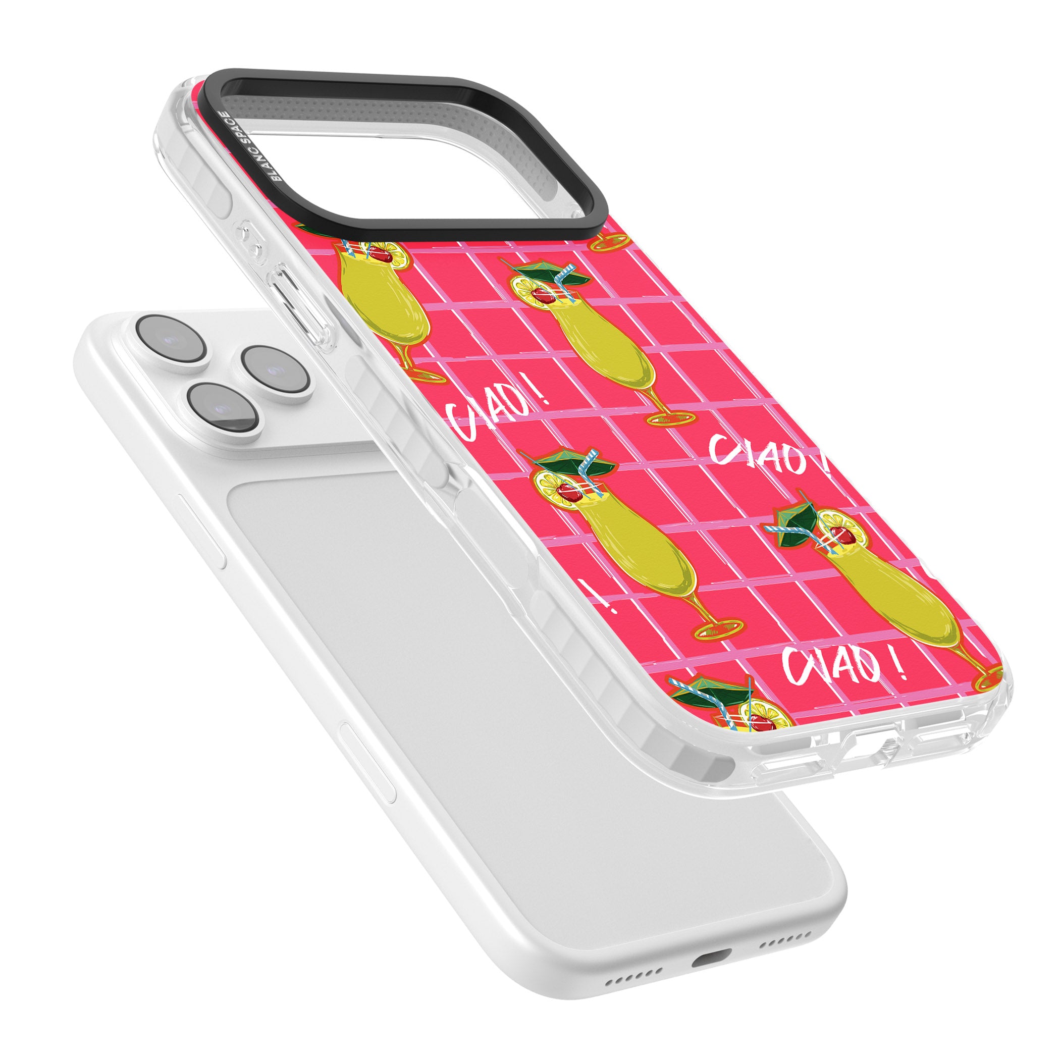 Ciao Lemons iPhone 17 Pro Impact Pro Clear Phone Case Colours