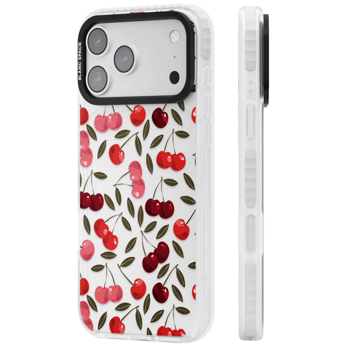 Cherry On Top iPhone 17 Pro Max Impact Clear Phone Case side