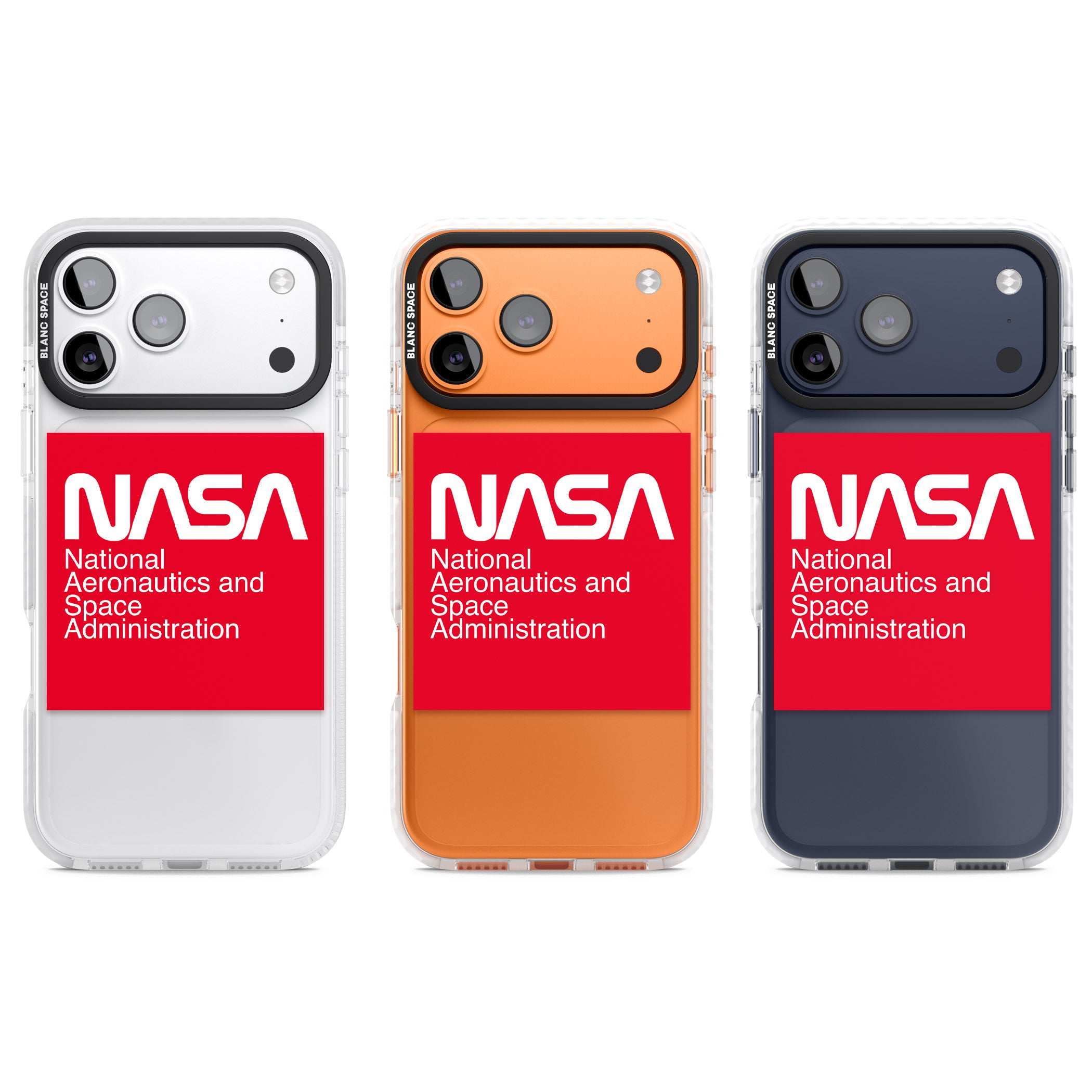 Nasa The Worm Box iPhone 17 Pro Impact Clear Phone Case APT Impact Protection
