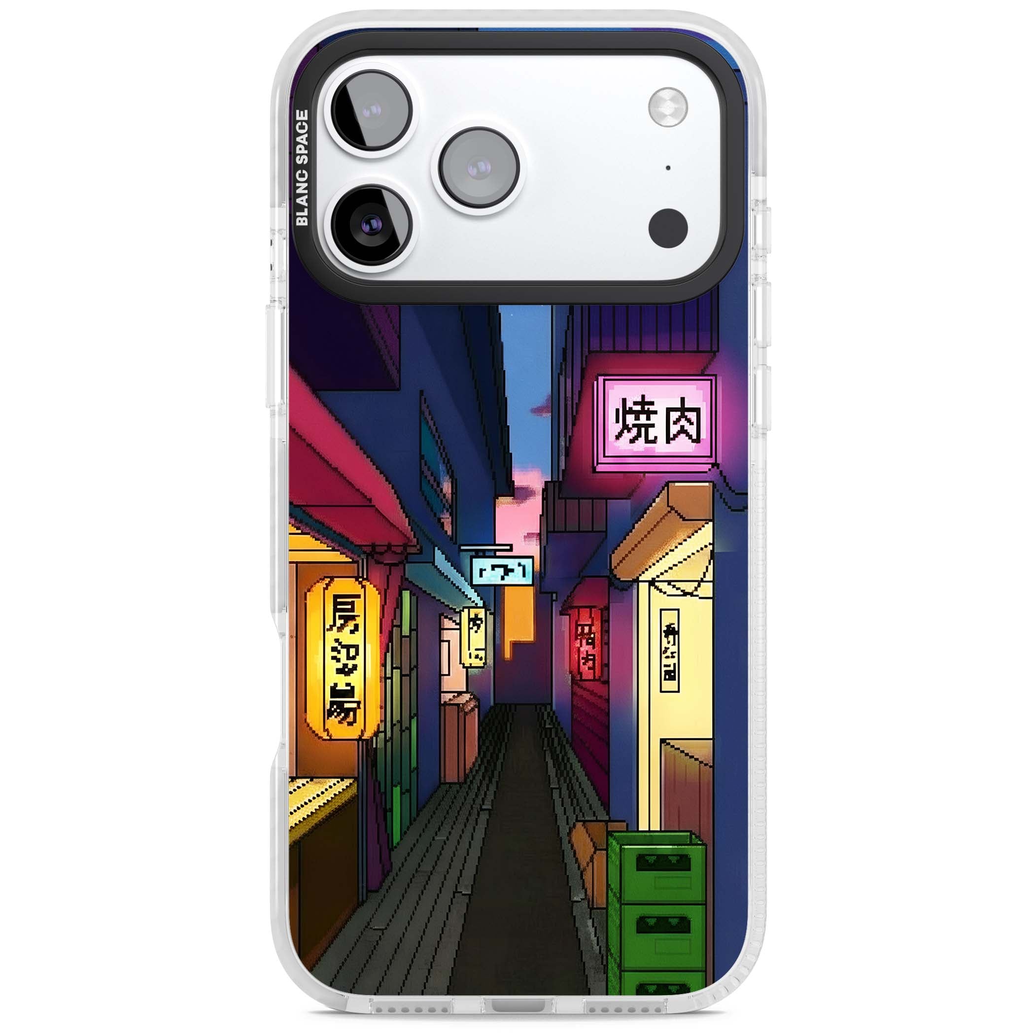 Nights In The Yokocho for him iPhone case | Black Impact case for iPhone 17 Pro, iPhone 17 Pro Max
