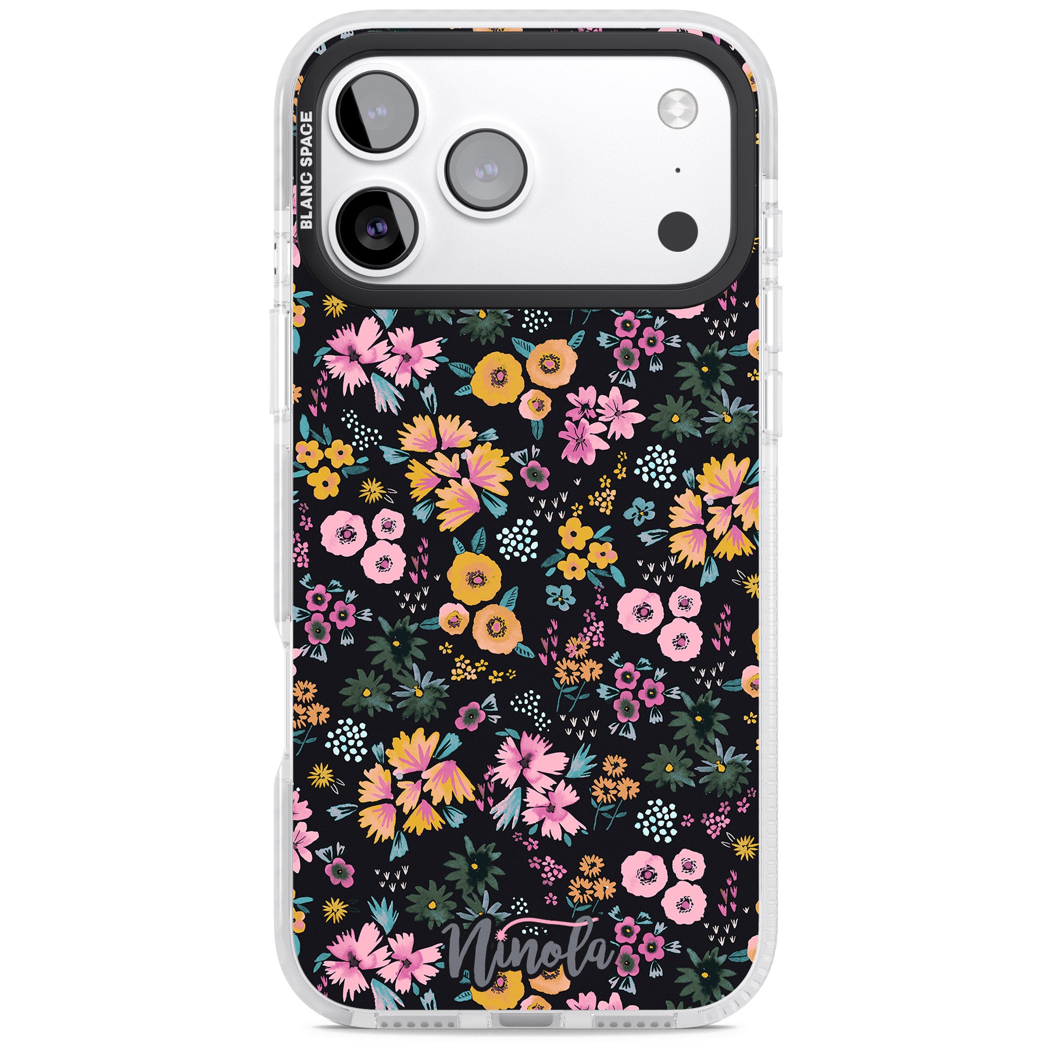 Blossom Field iPhone 17 Pro Impact Clear Phone Case